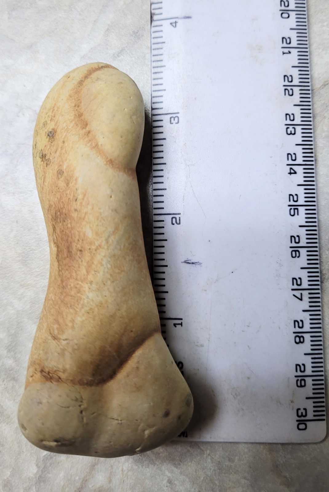 Fossil Rock THUMB Finger 0zark River. Ozark Missouri