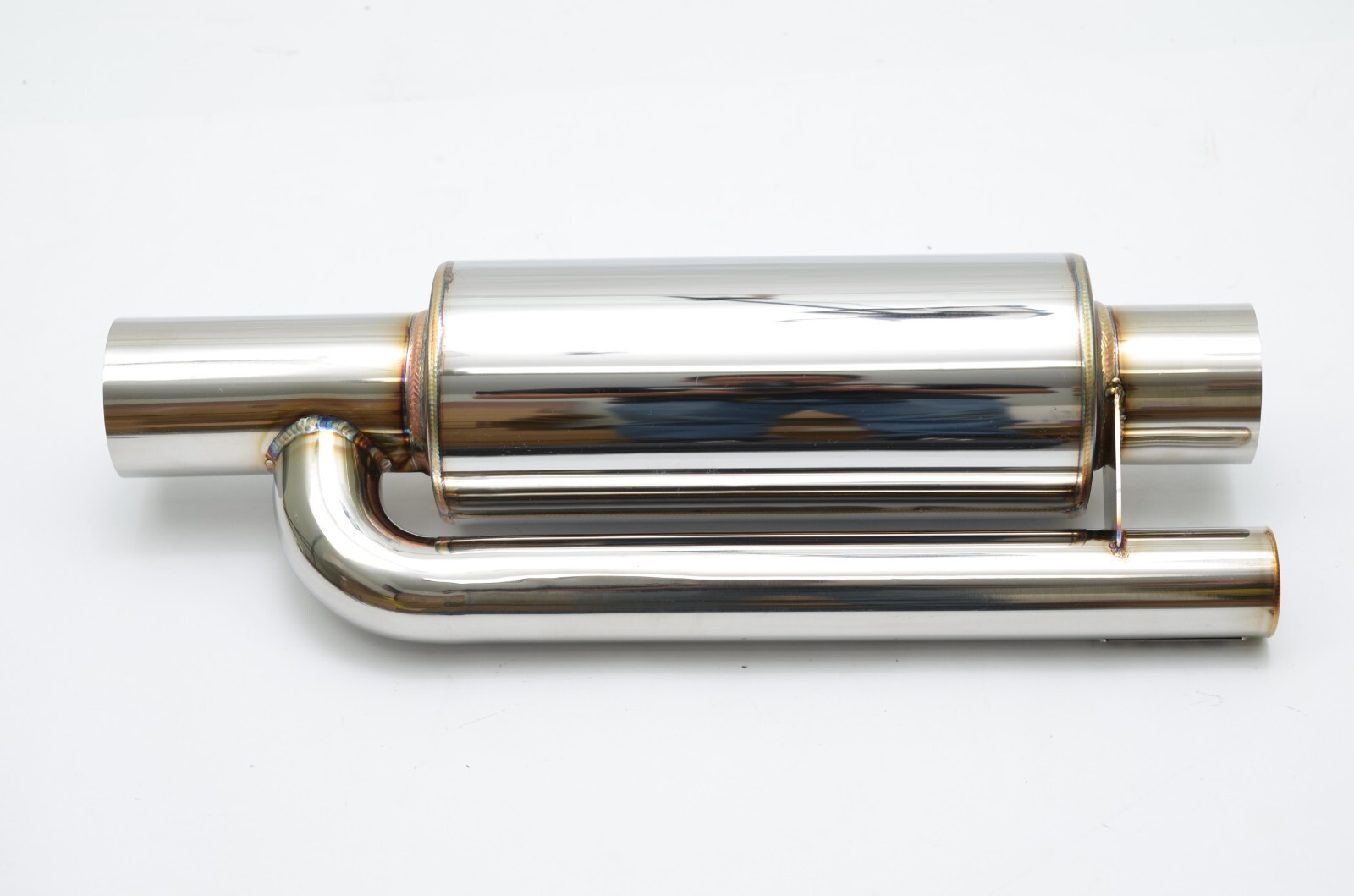 1320 Performance ultra quiet SHORT QW resonator muffler universal 3 1320 Performance ultra quiet SHORT QW resonator muffler universal 3