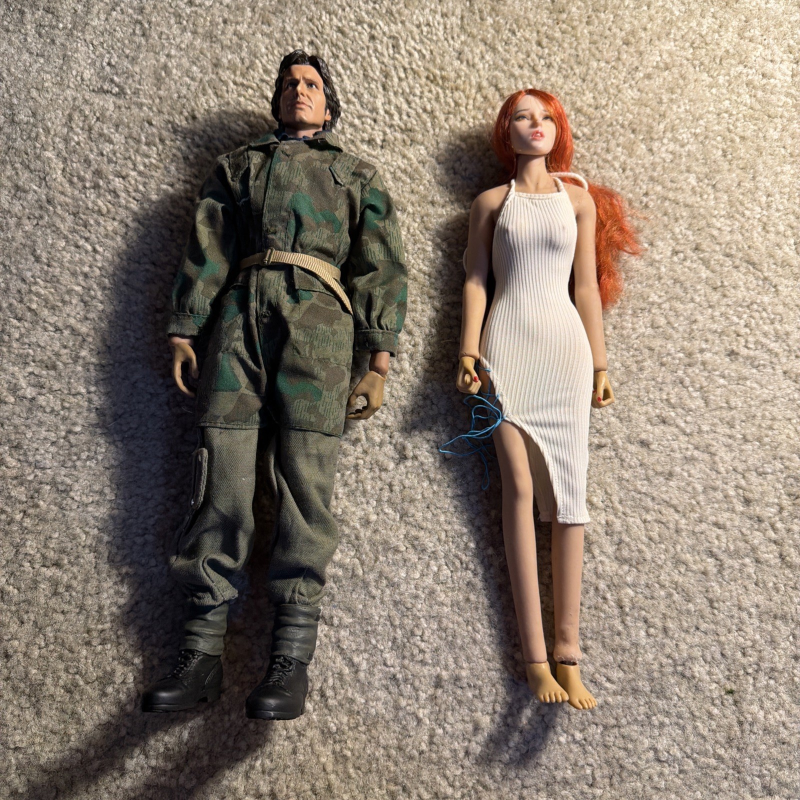 tbleague 1/6 Male Female Figures W Extra Clothes Hand Foot Pieces