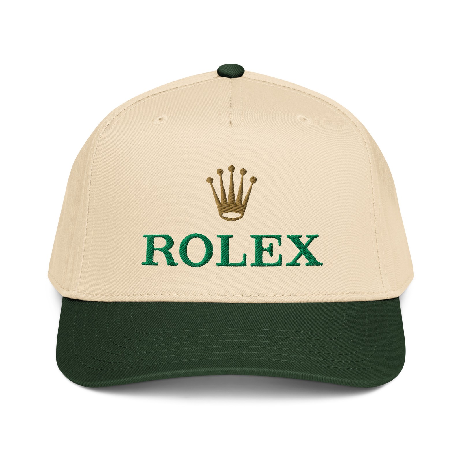 Rolex Vintage Inspired SnapBack Green Rolex Vintage Inspired SnapBack Green
