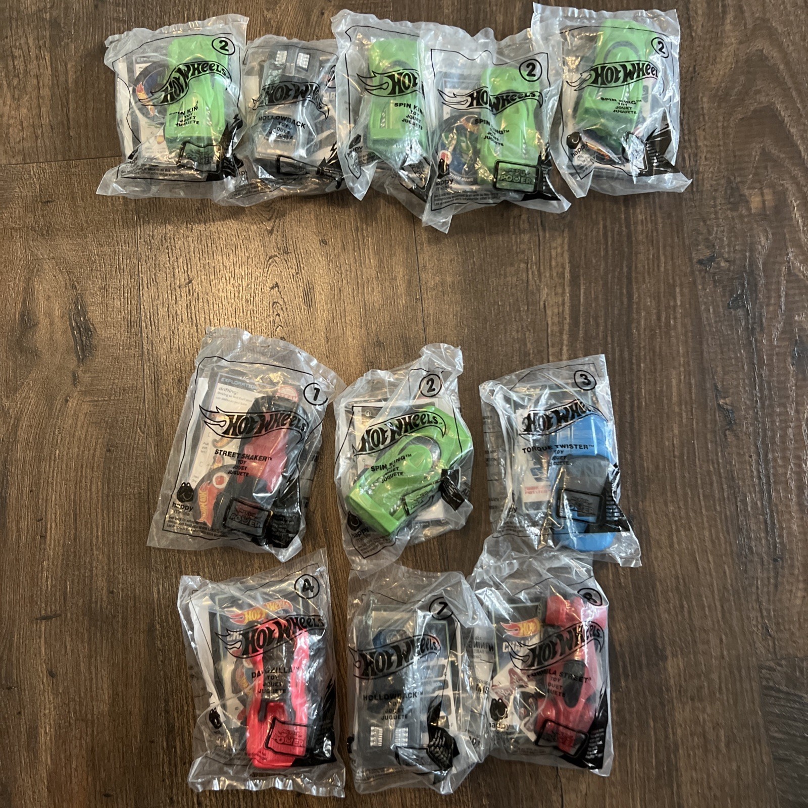 Near Complete Set (6/8) 2019 McDonald\'s Hot Wheels Toys Lot + Extras NEW SEALED Near Complete Set (6/8) 2019 McDonald\'s Hot Wheels Toys Lot + Extras NEW SEALED