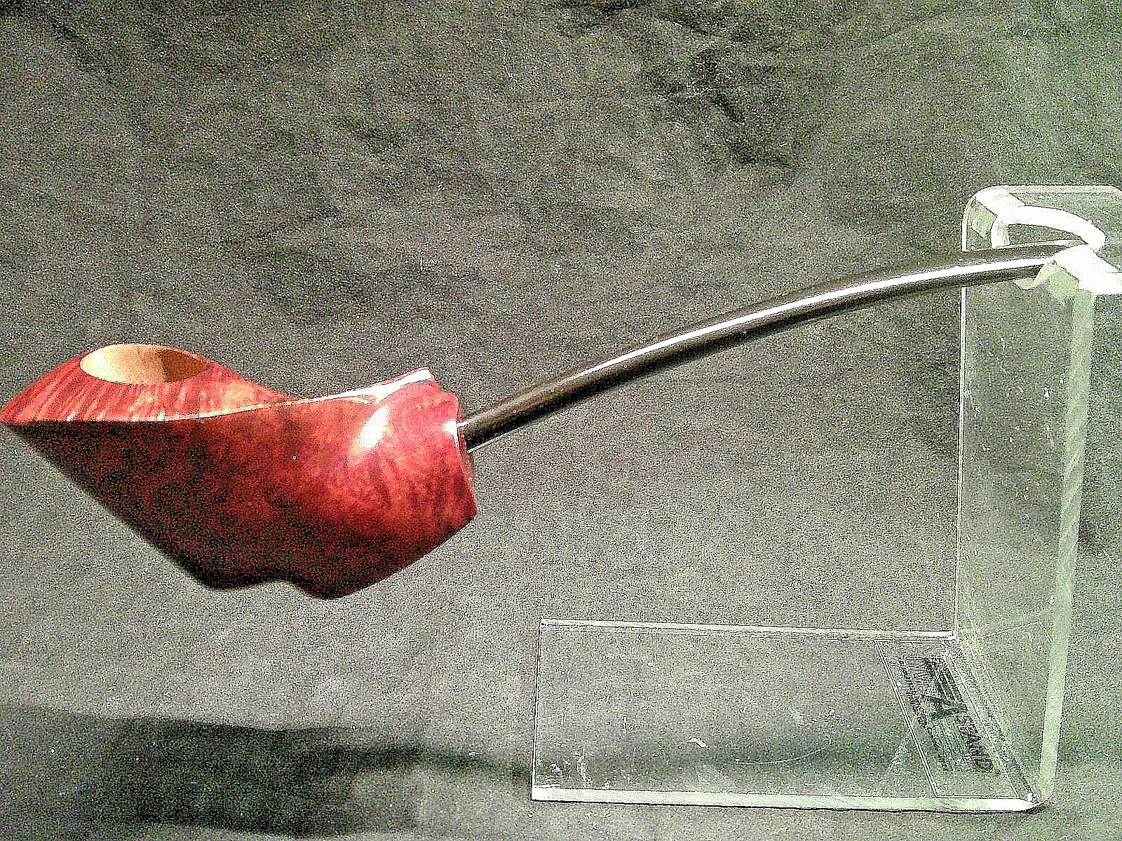 ✔️ NEW HANDMADE ONE-OF-A-KIND FREEFORM BRIAR BURLED PIPE 8\