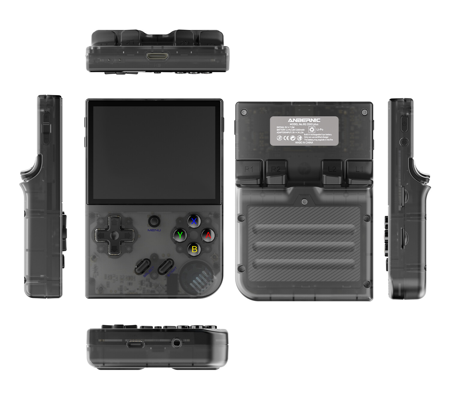 New Anbernic RG35XX Plus Retro Handheld Game Console 64GB Need to update firmwar
