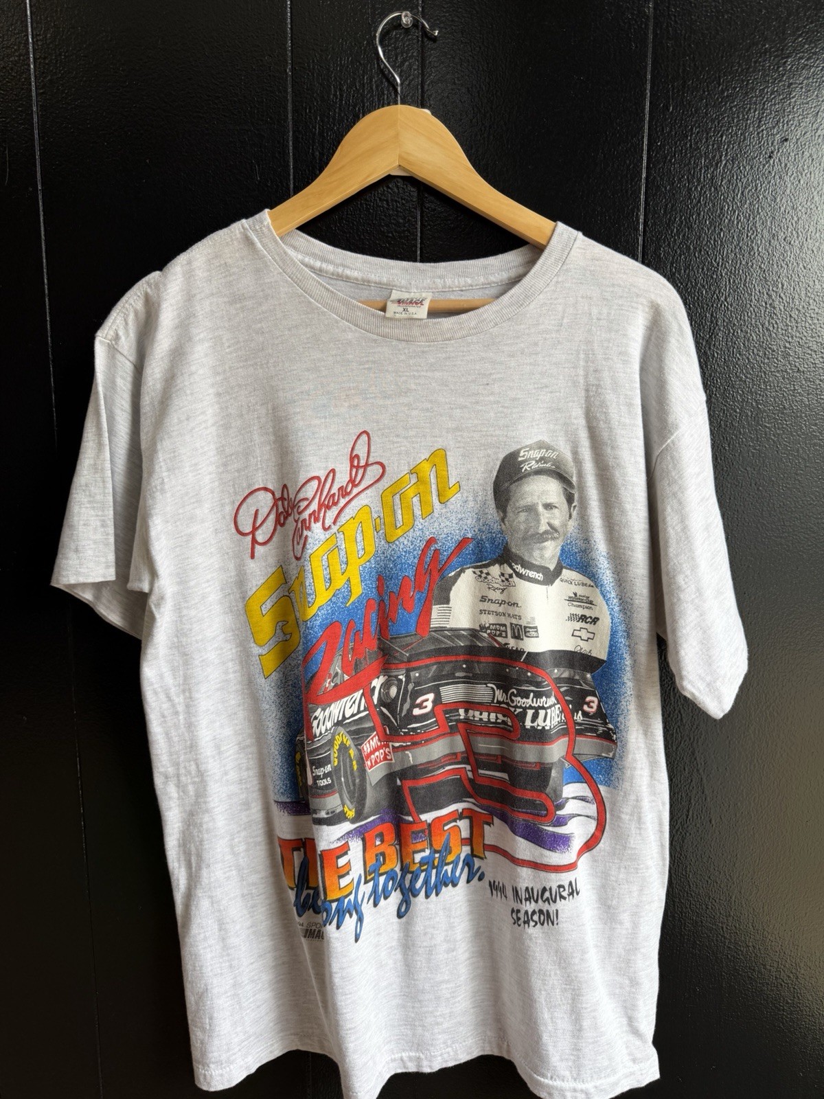 Dale Earnhardt Vintage Tee Nascar Racing Shirt Men’s Clothing Sports Image 1994 Dale Earnhardt Vintage Tee Nascar Racing Shirt Men’s Clothing Sports Image 1994