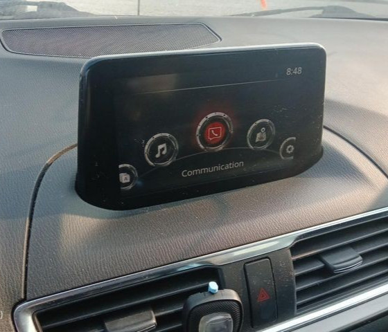 2017 2018 Mazda 3 Radio Display Screen Upper Dash Center 7\ 2017 2018 Mazda 3 Radio Display Screen Upper Dash Center 7\