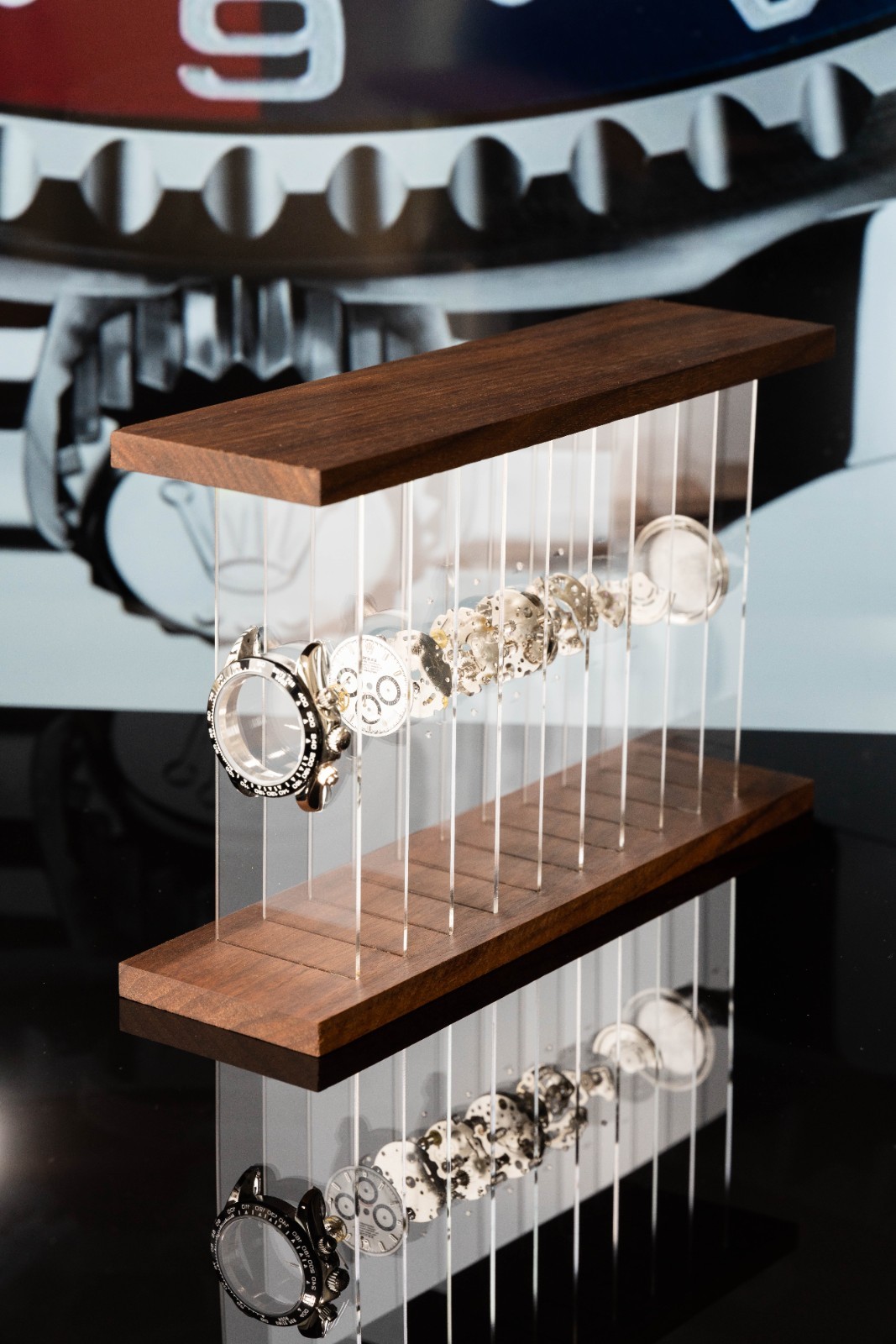 Rolex Daytona Panda 116500LN Cosmograph 3D Acrylic Watch Art Desk Display Gift