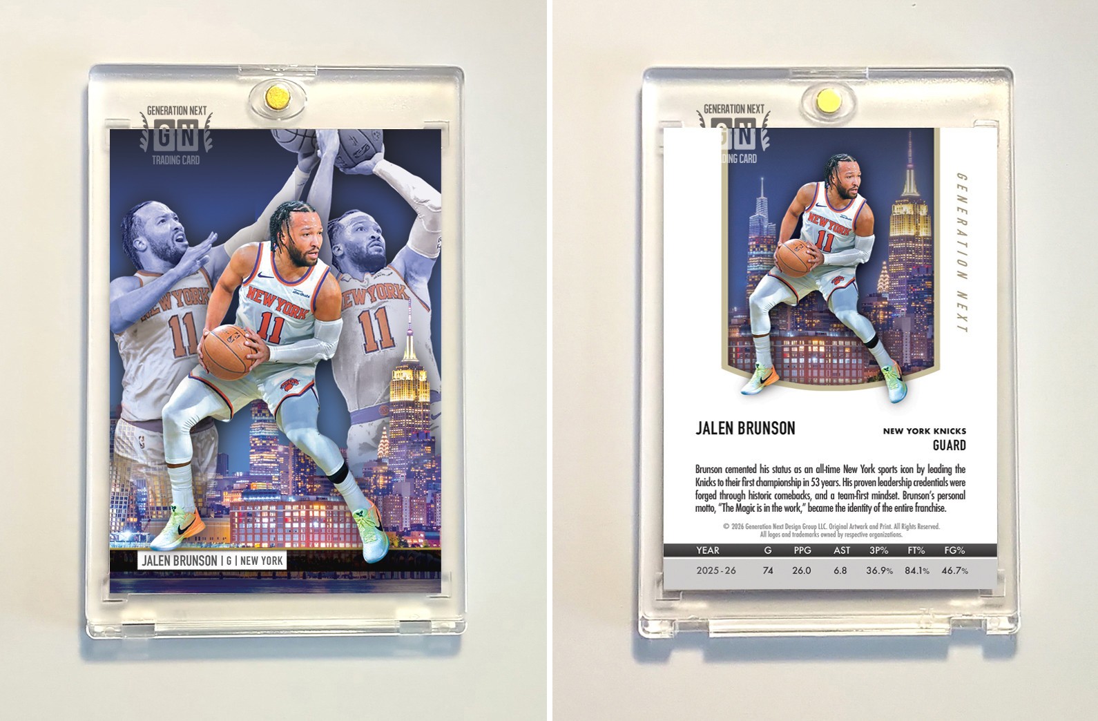 Jalen Brunson / Knicks / Generation Next Jalen Brunson / Knicks / Generation Next