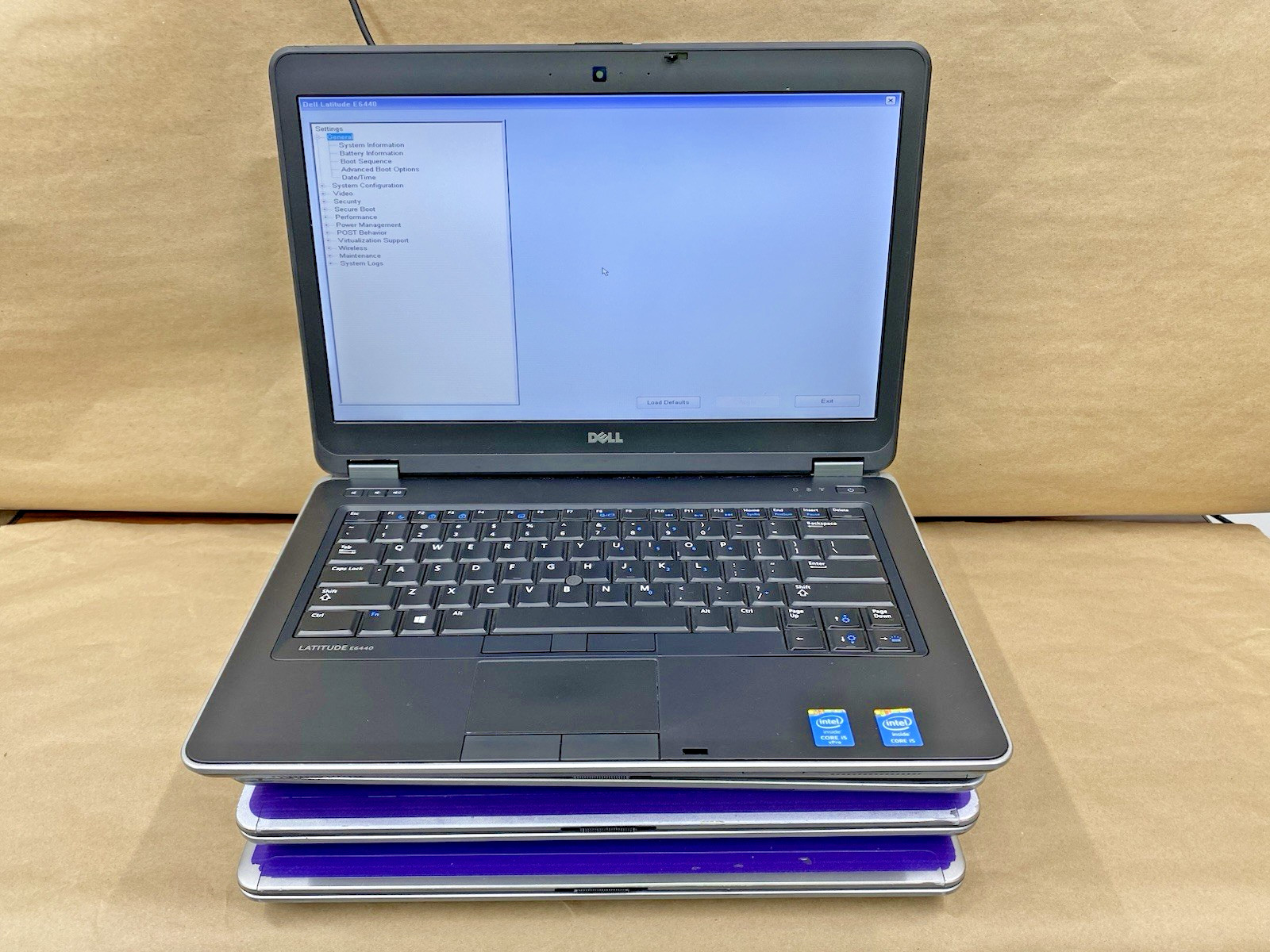 Lot of (4) Dell Latitude E6440 - 14\
