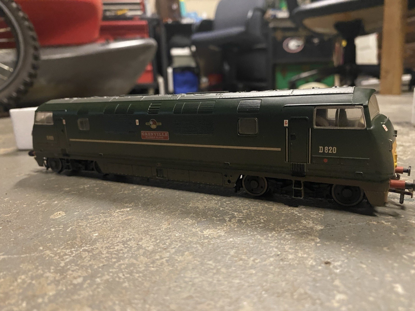 Bachmann Branchline Class 42 Warship Grenville Diesel Locomotive DCC Fitted Bachmann Branchline Class 42 Warship Grenville Diesel Locomotive DCC Fitted