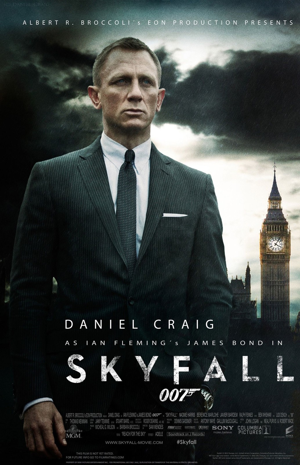 Art Print 2012 Poster 007 James Bond 