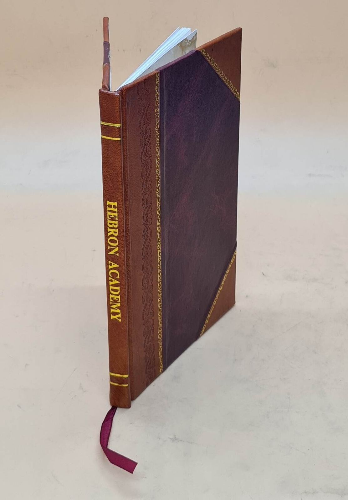 Hebron Academy, Some Thoughts On Its History And Its Accomplishm [Leather Bound]
