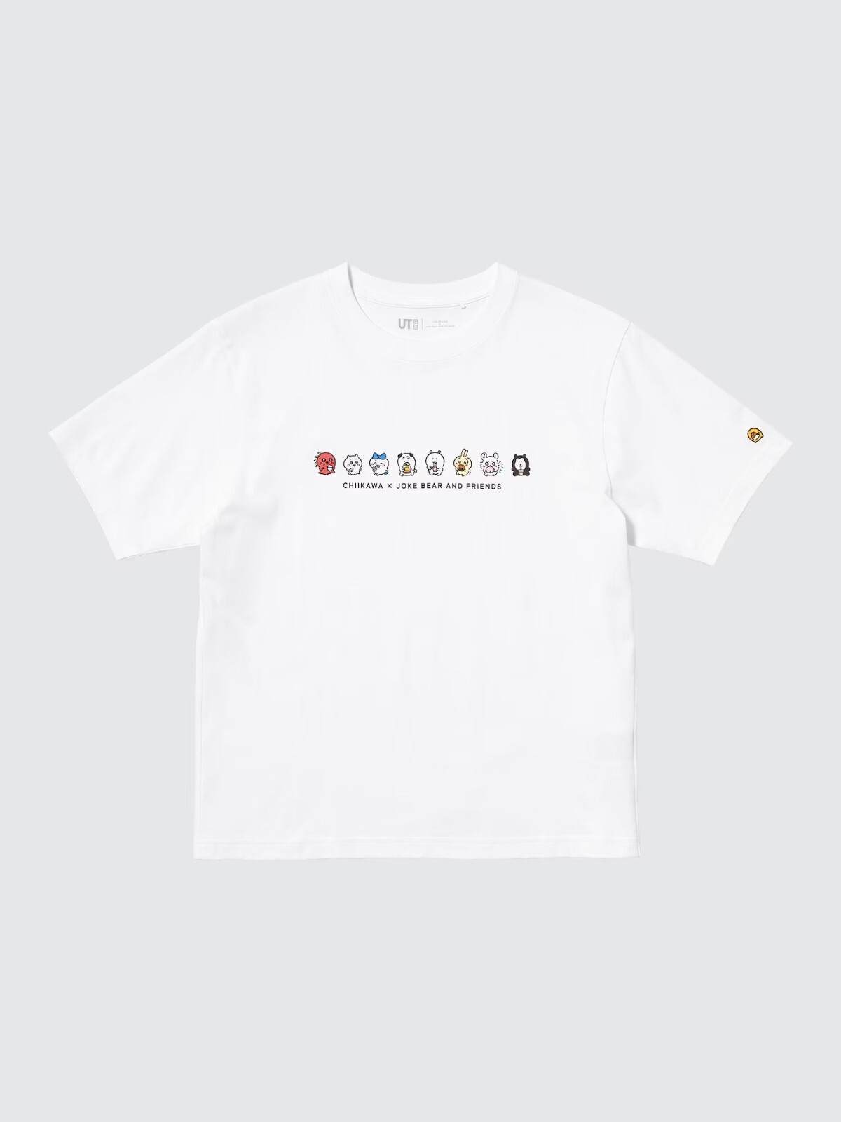 UNIQLO x CHIIKAWA Joke Bear and Friends UT T-shirts Japan 477152 White 2025