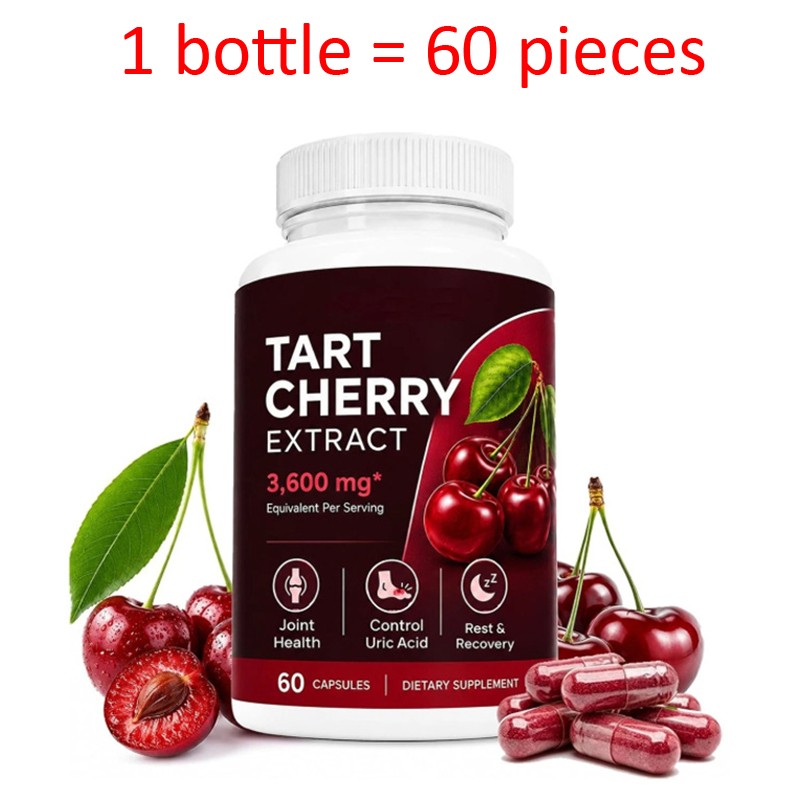5PC Good Grove Tart Cherry Extract,Goodgrove Tart Cherry Cold Extracted,Capsules