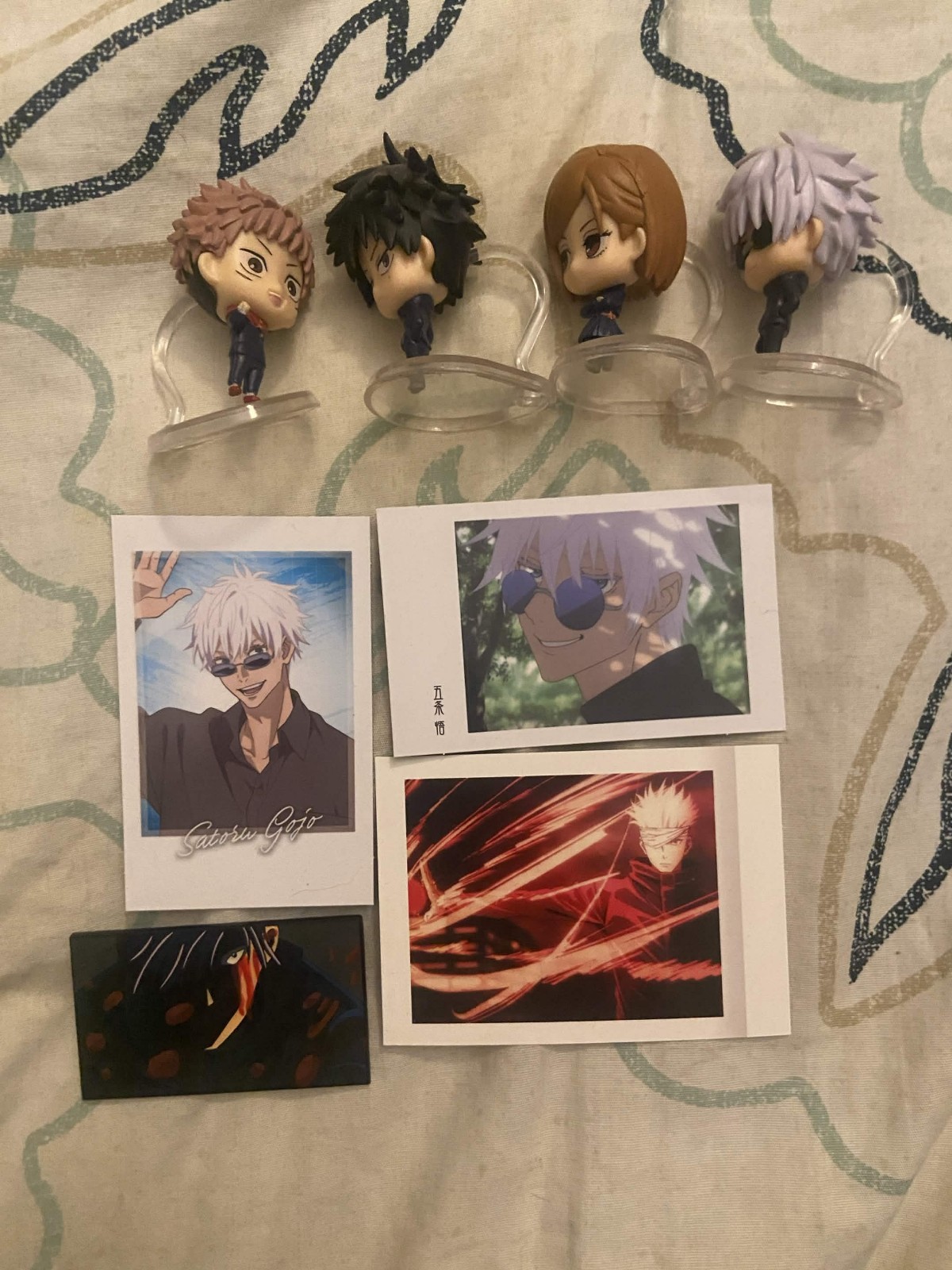 JJK Jujutsu Kaisen Gojo, Yuji, Megumi, Nobara Bundle Lot JJK Jujutsu Kaisen Gojo, Yuji, Megumi, Nobara Bundle Lot