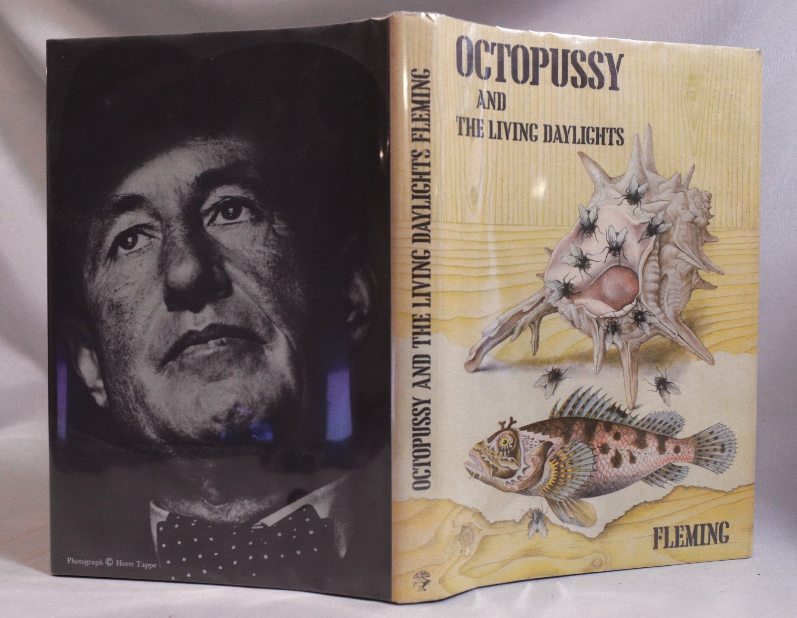 [Sh13] Ian Fleming Octopussy Living Daylights, Dust Jacket, 1st UK ed. Cape 1966