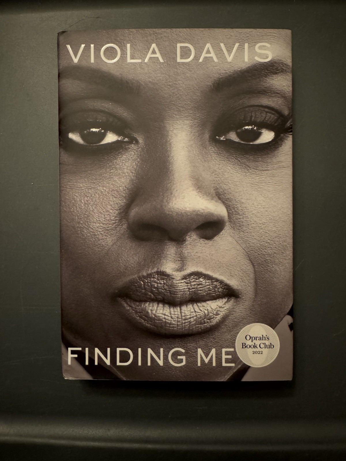 SIGNED Finding Me - Viola Davis [Harper One 2022] 1st Edition Actress Rare