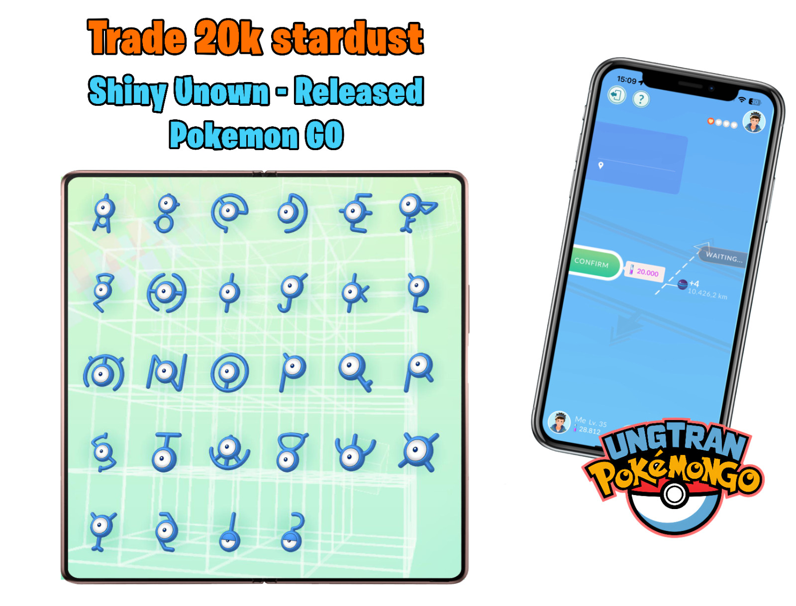Shiny Unown Letter A - Z - Tr-de - Describe Shiny Unown Letter A - Z - Tr-de - Describe