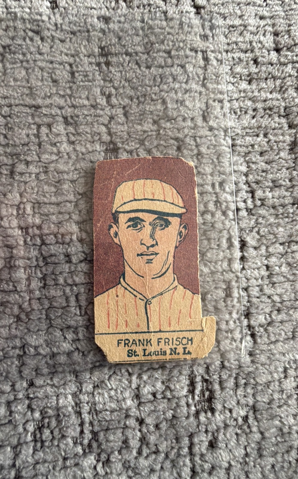 1926-27 W512 Strip Card - Frankie Frisch #8 (RC) Rookie Card St Louis Cardinals