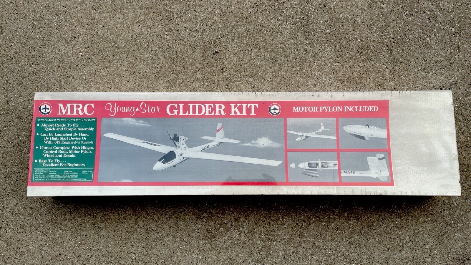 Vintage MRC Young ⭐️ Star GLIDER KIT NEW IN BOX ~ COLLECTOR ALERT 🔔 ITEM