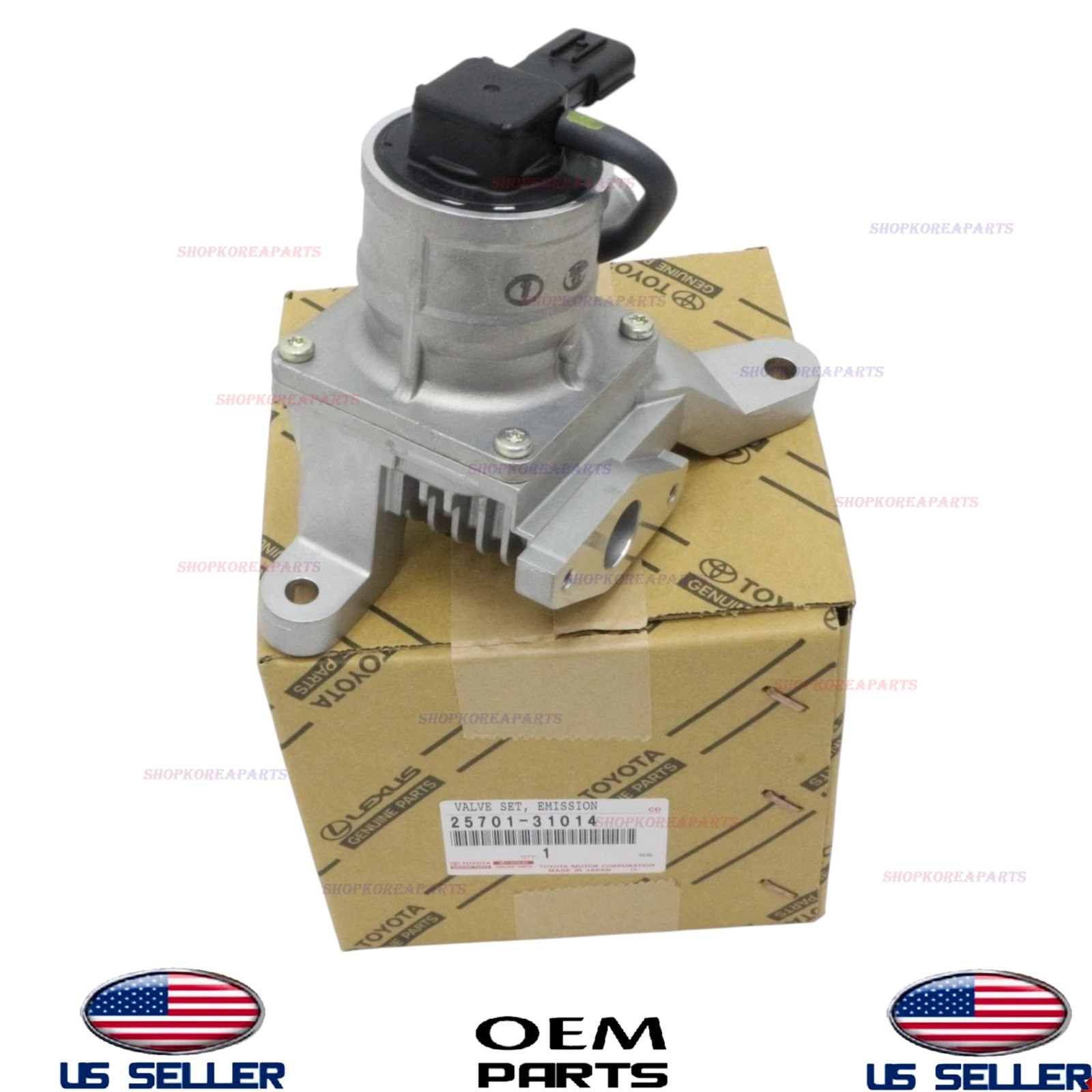 Genuine Emission Control Valve Toyota 4Runner Tundra FJ Cruiser 4.0L 25701-31014