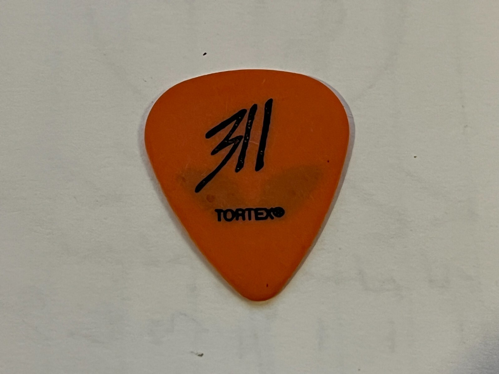 311 Nick Hexum Guitar Pick Alien Head RARE Early \'90s Tours Ska Punk Rock Metal 311 Nick Hexum Guitar Pick Alien Head RARE Early \'90s Tours Ska Punk Rock Metal