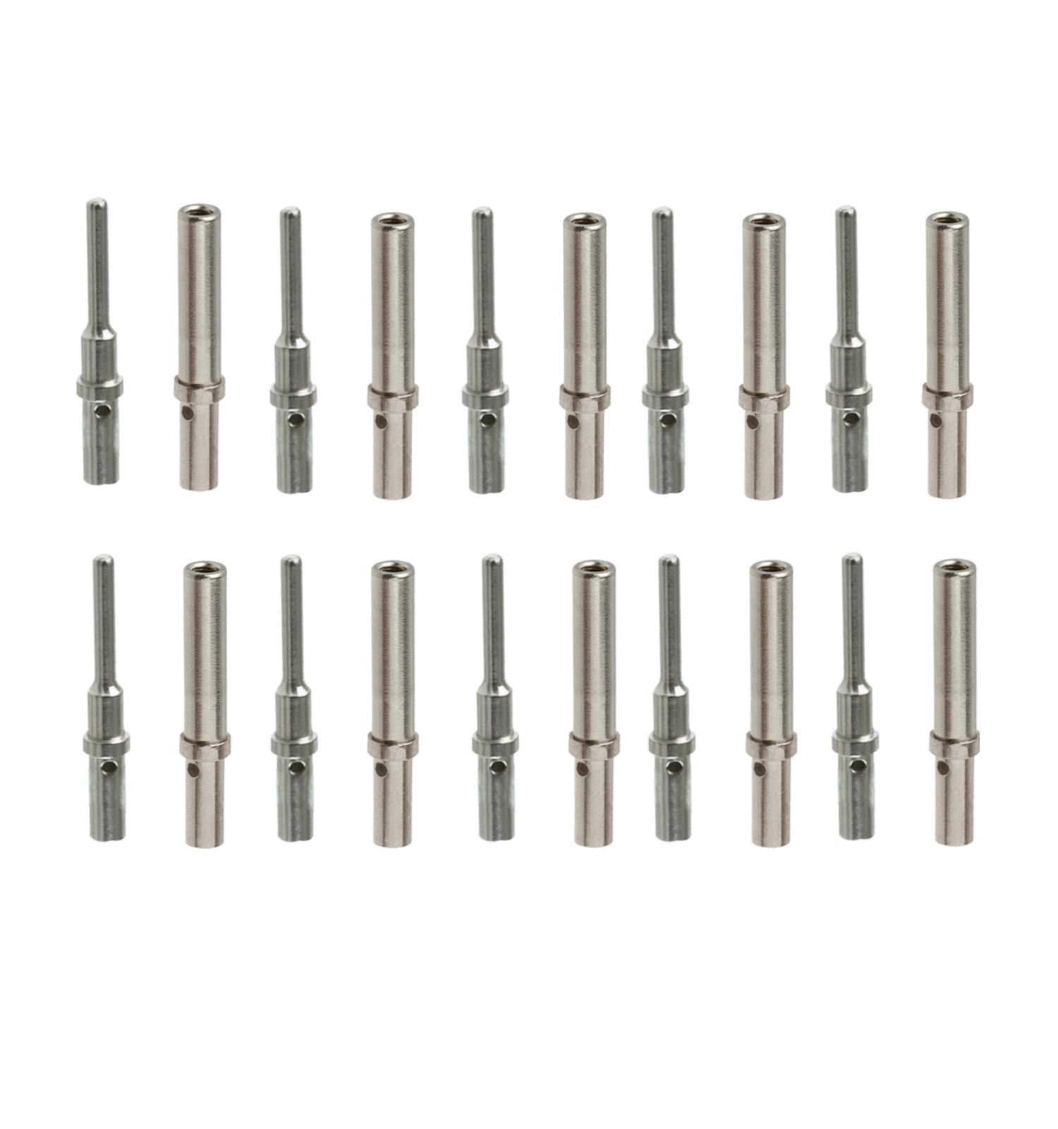 [20x] Deutsch DT 14-16 Gauge Pin Solid Terminals Male and Female