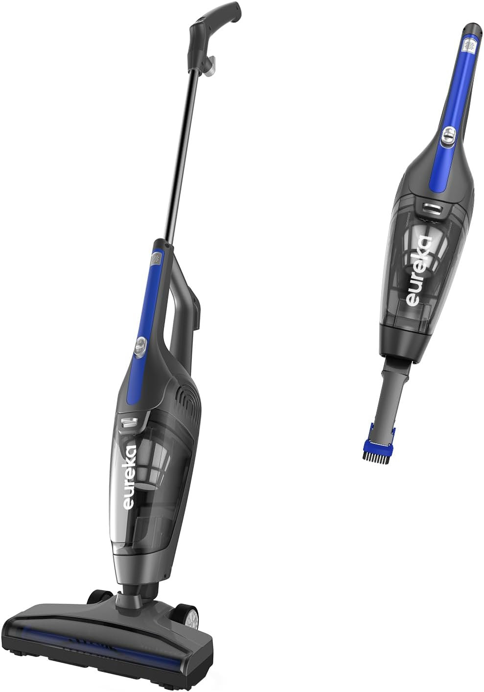 Eureka Blaze Stick Vacuum Cleaner, 3-In-1 Small Vacuum for Home, Blue Eureka Blaze Stick Vacuum Cleaner, 3-In-1 Small Vacuum for Home, Blue