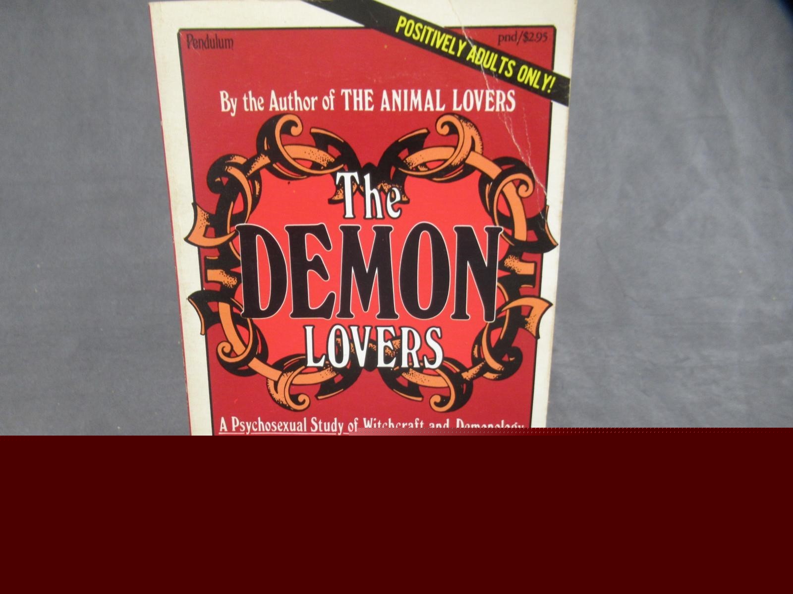 1969 Demon Lovers - Psychosexual Study Witchcraft Joseph Rosenberger rd8