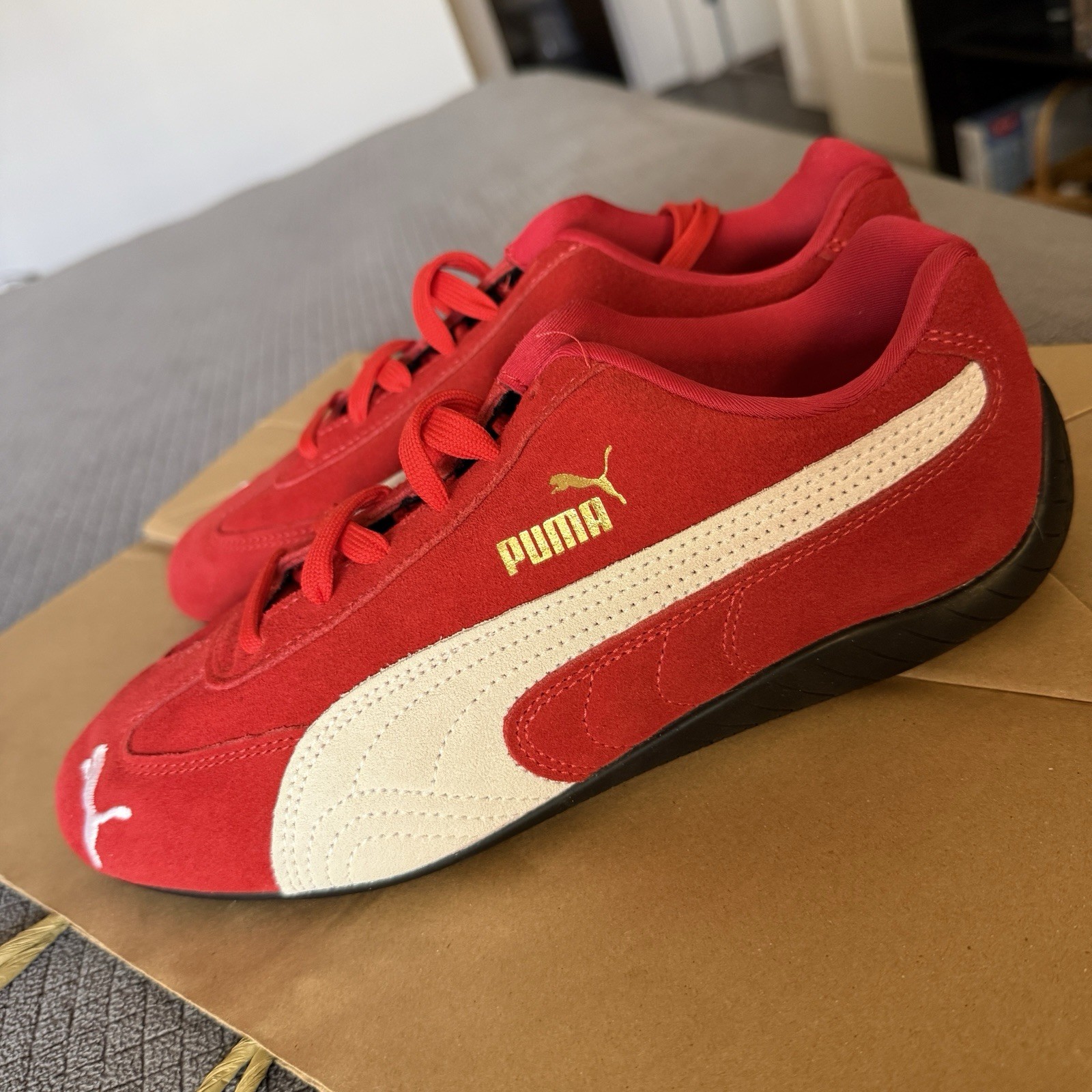PUMA Women\'s Speedcat OG Shoes Size 10 RED Never Worn PUMA Women\'s Speedcat OG Shoes Size 10 RED Never Worn