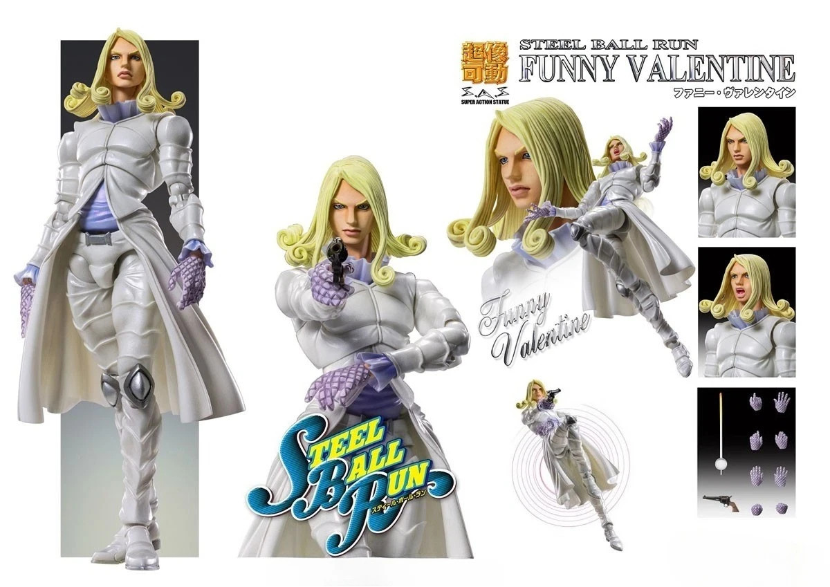 Medicos Super Figure Action JoJo`s Bizarre Adventure Part 7 Funny Valentine