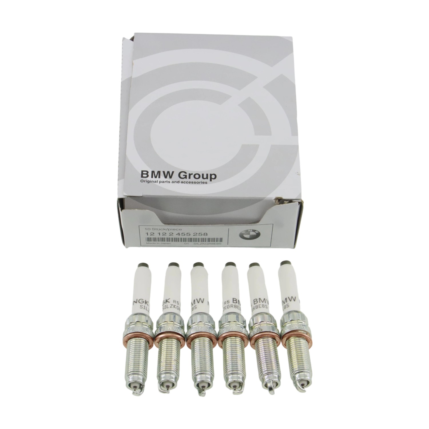 6x OEM BMW 12122455258 B58D Spark Plugs High Power Z4 G29 M40i A91 MKV Supra
