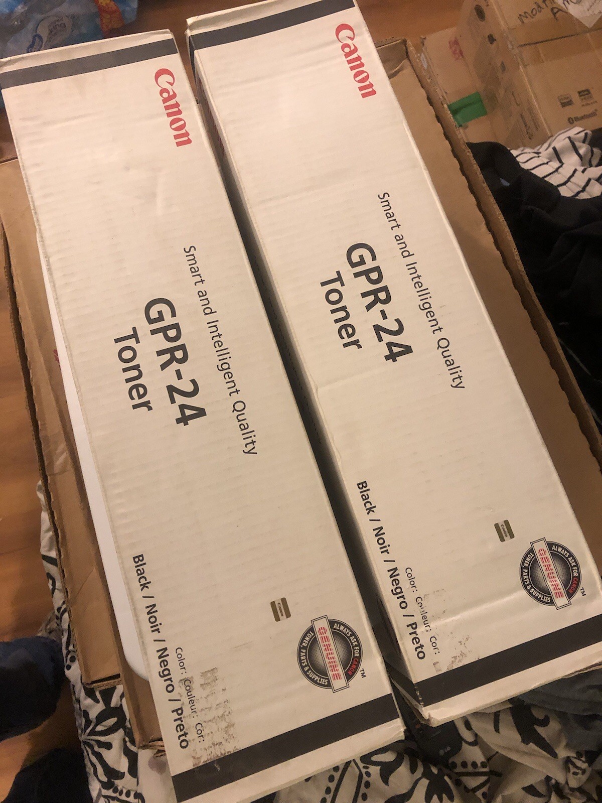 Canon GPR-24 1872B003AA Lot of 2 Black Toner Cartridge FOR iR 5050 iR 5055 New