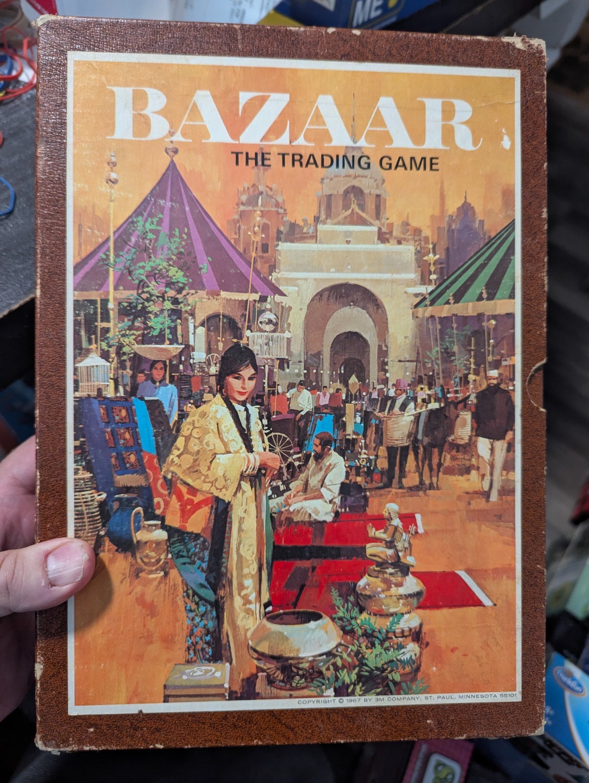 BAZAAR Board Game by 3M Bookshelf Games 100% COMPLETE 1968