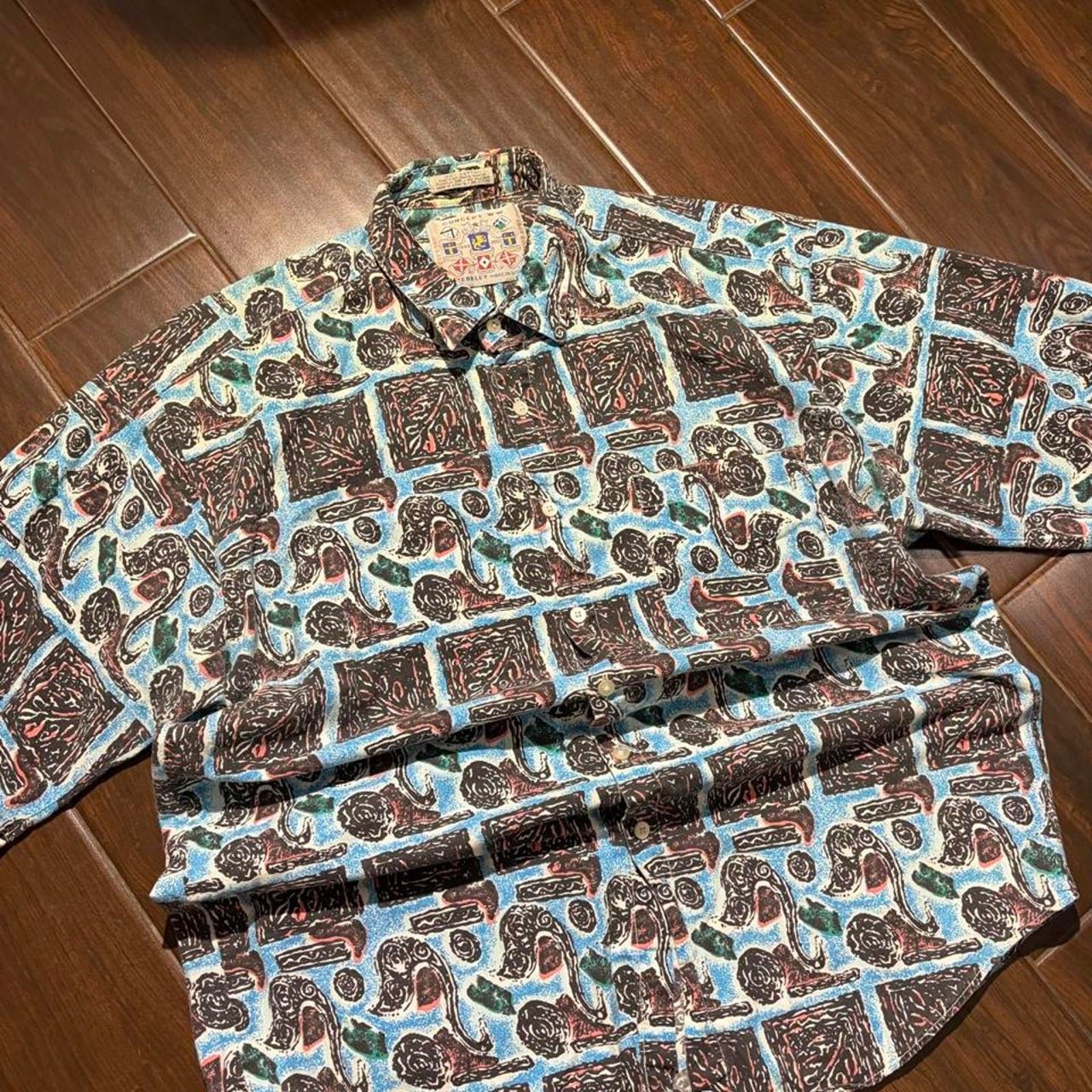 Vintage 70s hawaiian aloha shirt