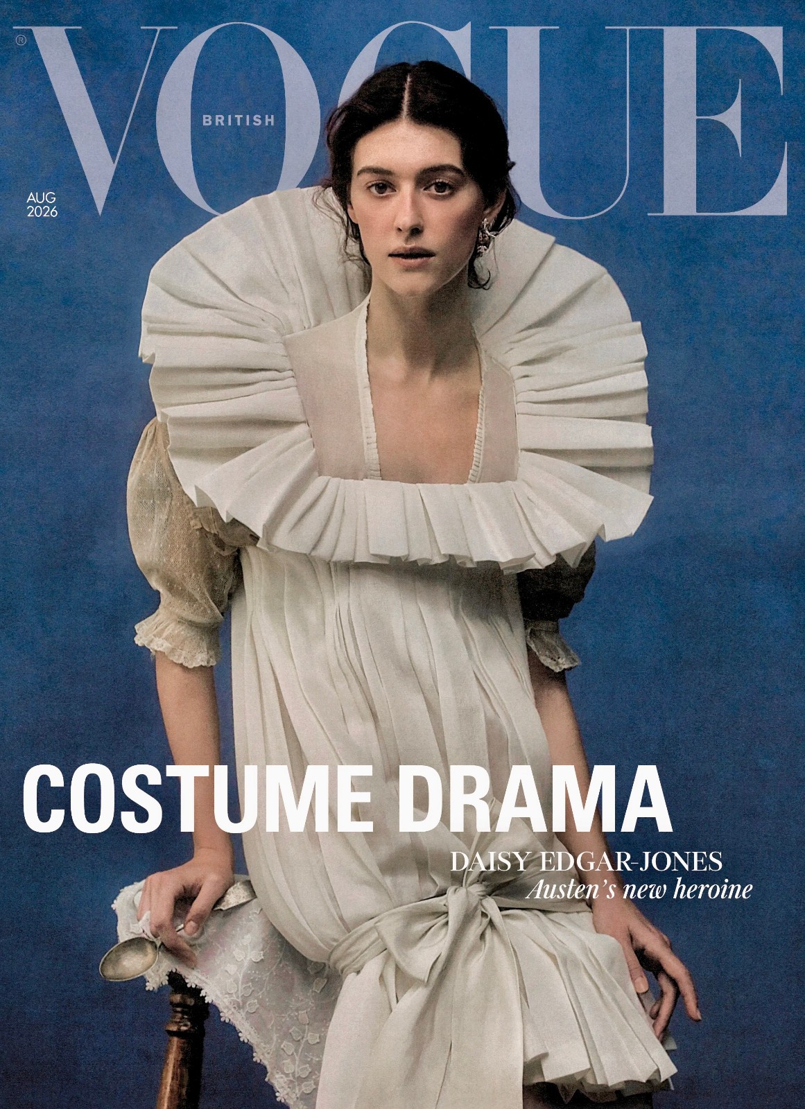 DAISY EDGAR JONES - British Vogue UK Magazine - August 2026 - BRAND NEW