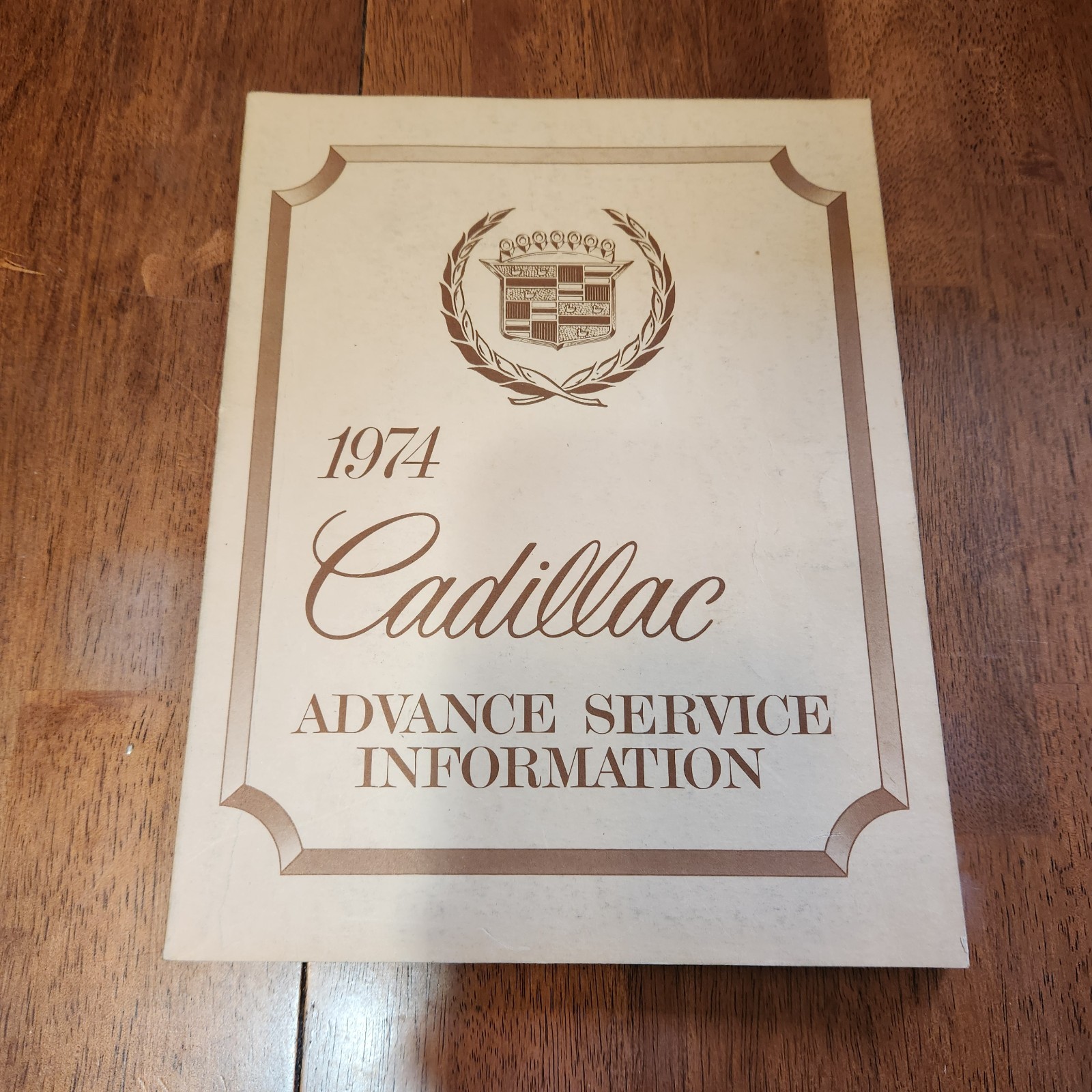 1974 Cadillac Advance Service Information Vintage OEM Manual General Motors