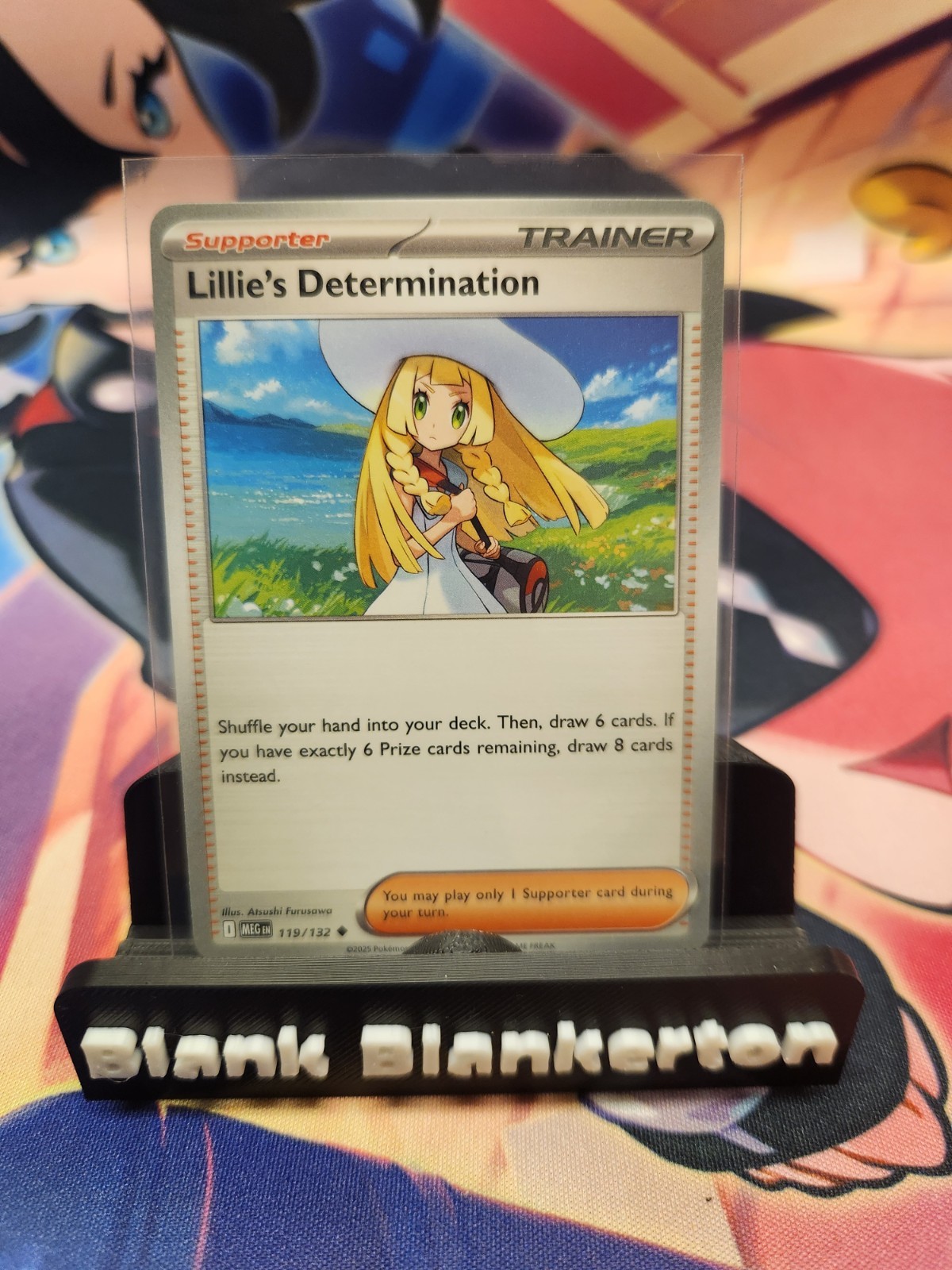 Pokémon TCG Lillie\'s Determination 119/132 ME01 Mega Evolution Base Trainer