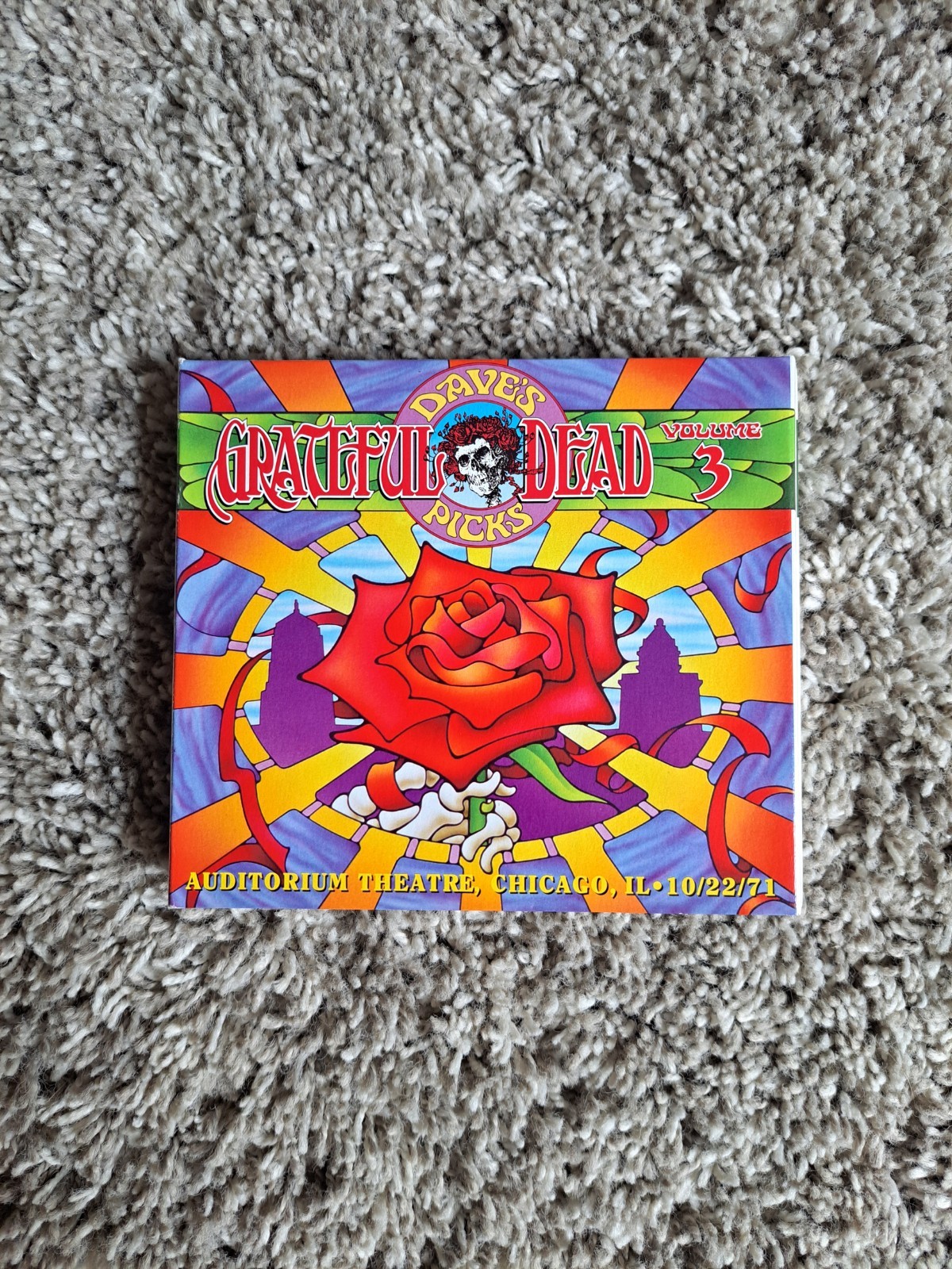 Grateful Dead Dave\'s Picks Vol 3 CD 2012 Rhino Limited Edition HDCD Digipak Grateful Dead Dave\'s Picks Vol 3 CD 2012 Rhino Limited Edition HDCD Digipak