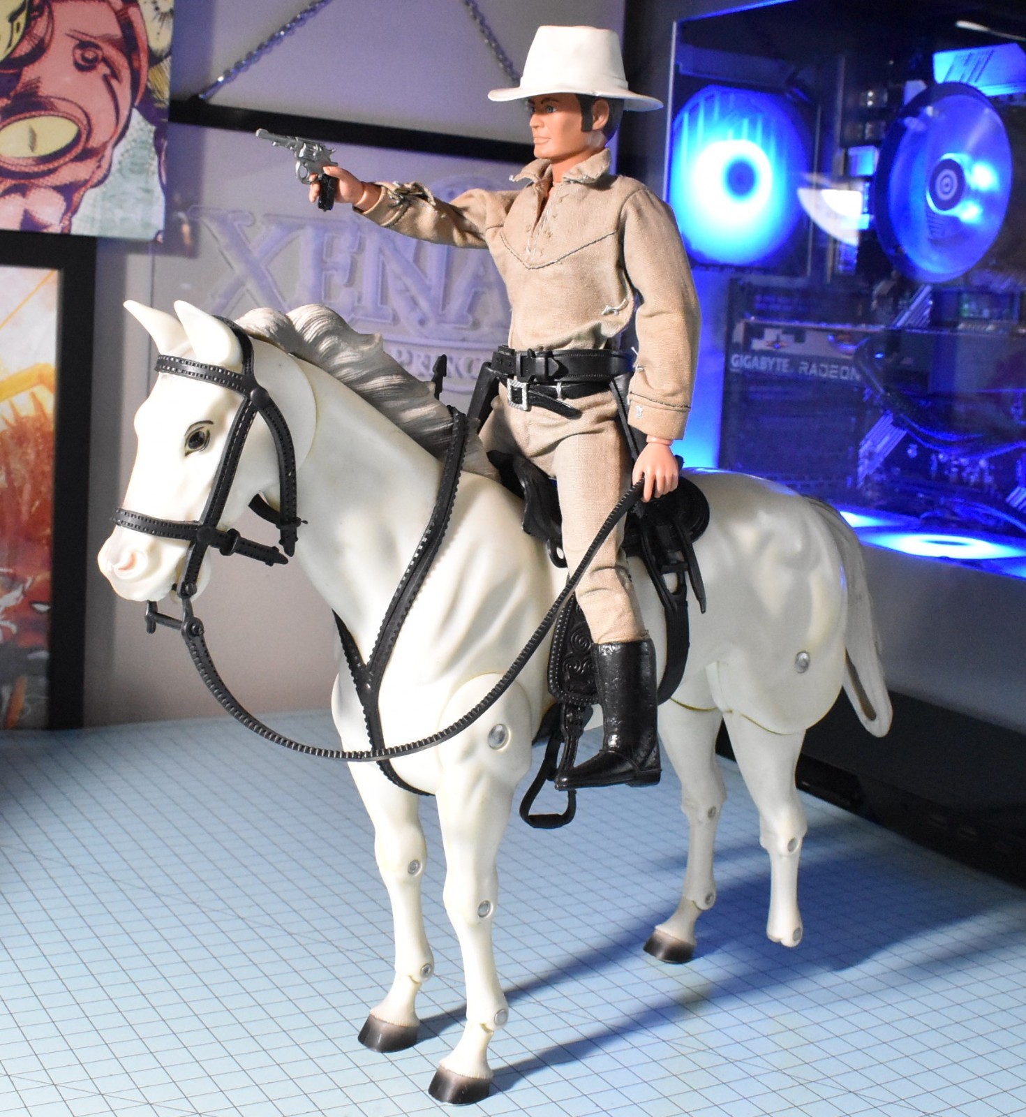 Vintage Gabriel the Lone Ranger 1973 Action Figure 10