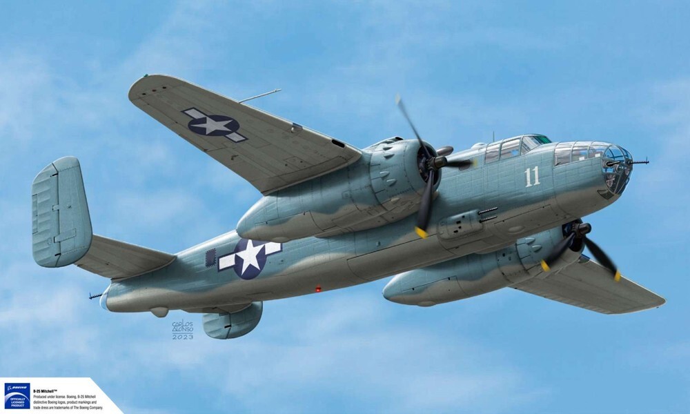 Academy Hobby 12334 USMC PBJ-1D B-25 Mitchell 1/48 Academy Hobby 12334 USMC PBJ-1D B-25 Mitchell 1/48