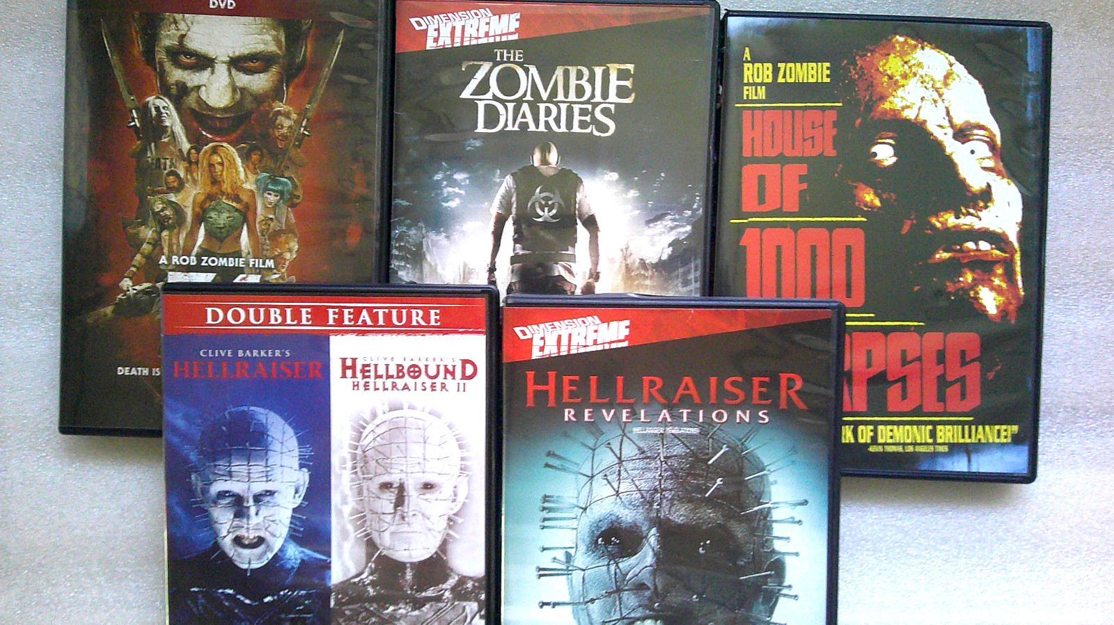 HALLOWEEN DVD's 💿 🎃HALLOWEEN Movies 🎃 Lot of 5