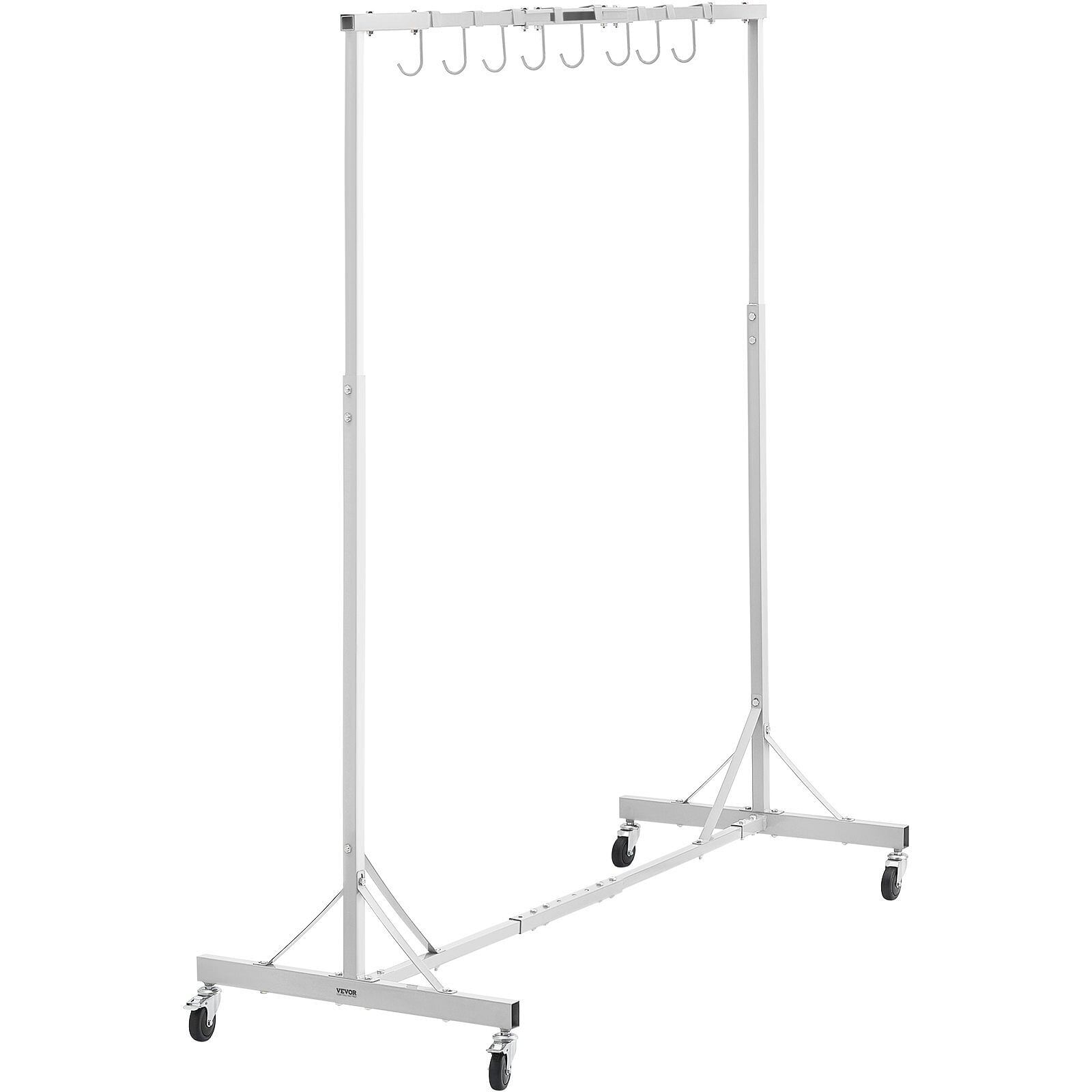 Painting Rack, 5 ft-7 ft Adjustable Height, 66 lbs Capacity Automotive Paint Rac