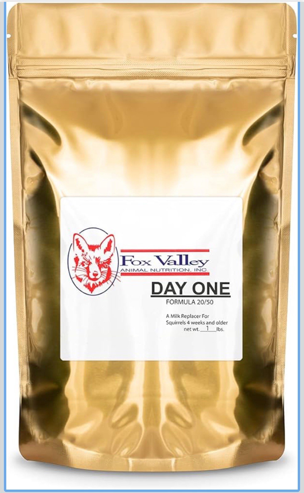 New 2oz Fox Valley Day 1  Formula Squirrels, Rabbits, Opossums 