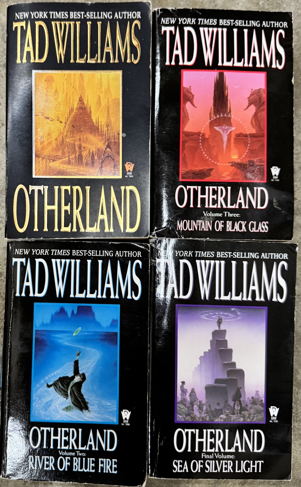 Complete Series Set OTHERLAND 1-4 Tad Williams Lot Complete Series Set OTHERLAND 1-4 Tad Williams Lot