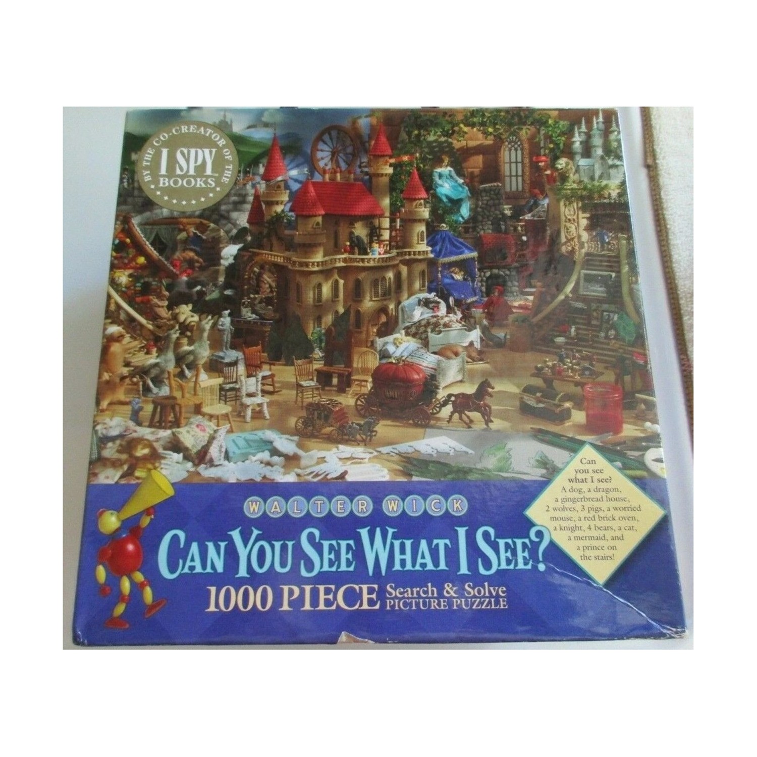 Ceaco Puzzle  Walter Wick - Can You See What I See? - Ever After (1000 Fair/NM
