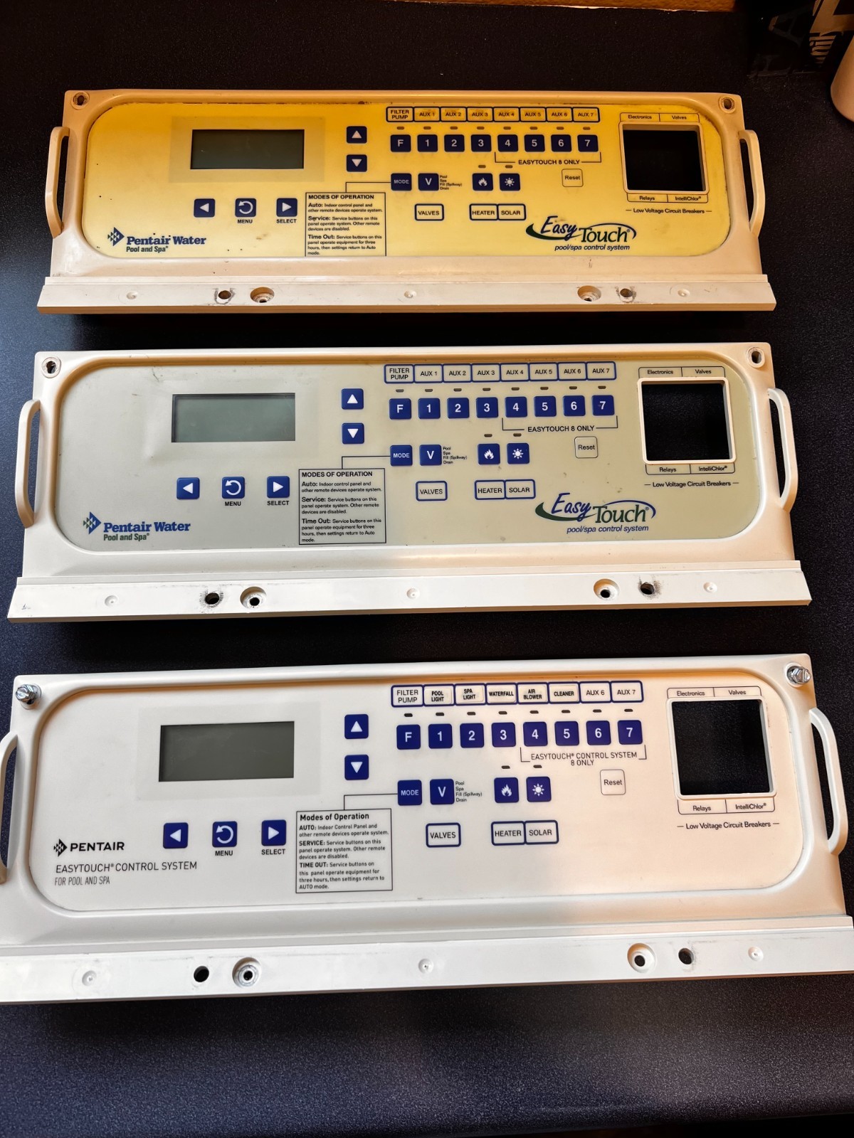 Pentair Easytouch PS8 Control Board PCB Pool & Spa 520657 Updated Firmware 2.19 Pentair Easytouch PS8 Control Board PCB Pool & Spa 520657 Updated Firmware 2.19