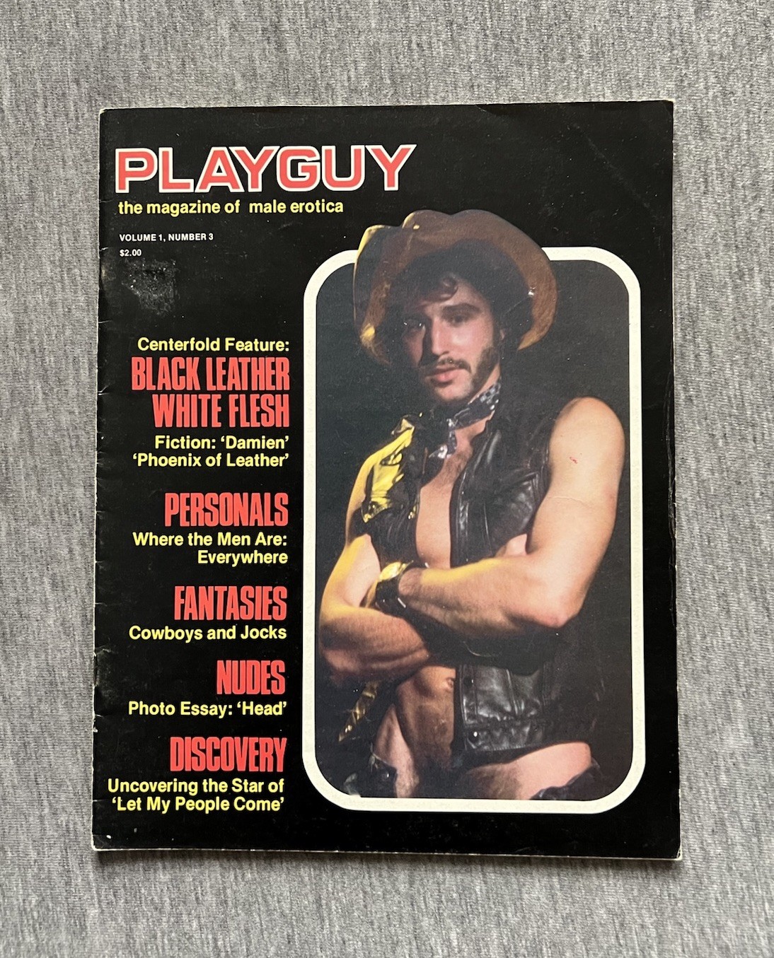 RARE Playguy #3 March 1976, Vintage Gay Magazine, Male Models, Collector\'s Item