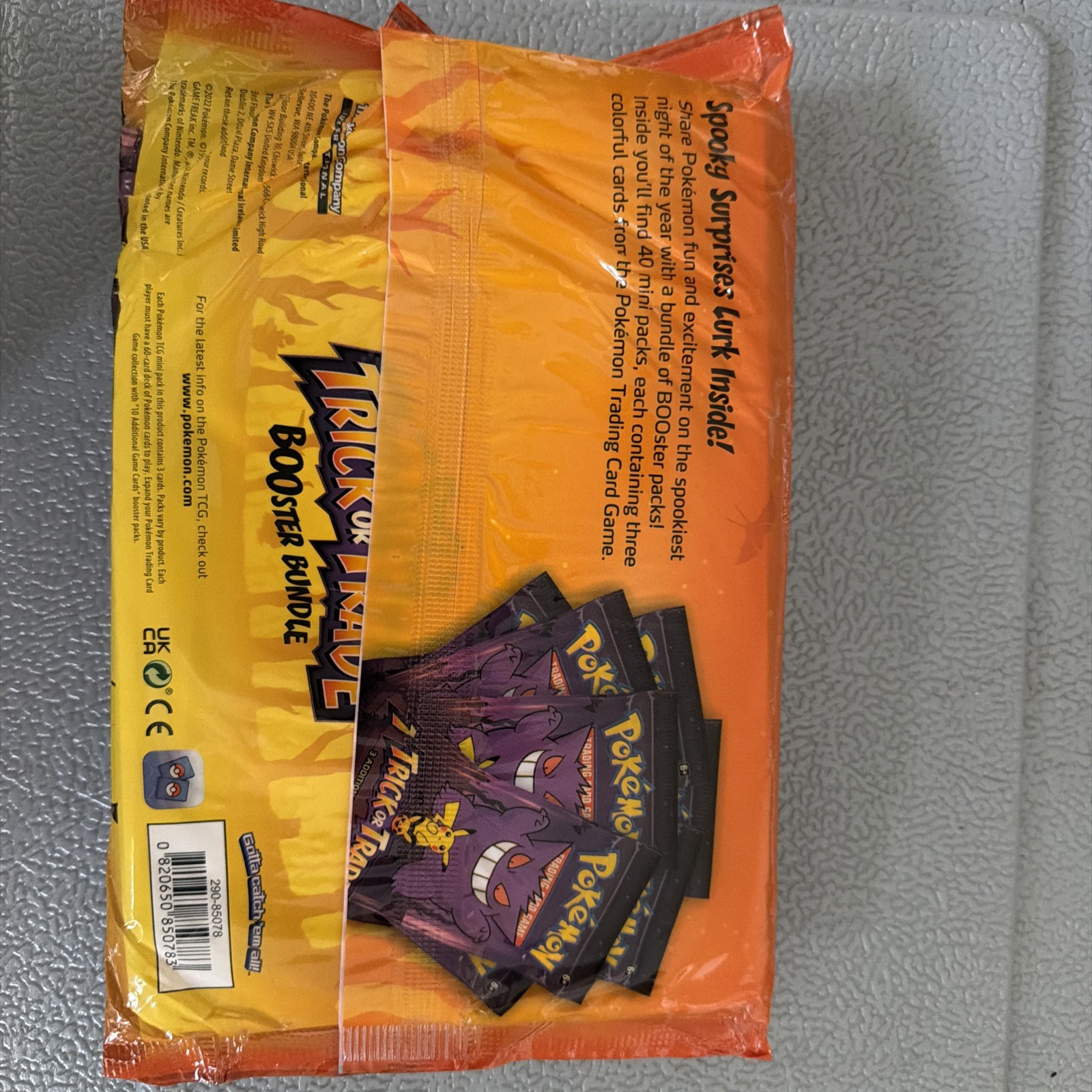 2022 Pokemon BOOster Bundle Trick or Trade Treat New Sealed 40 PROMO Packs