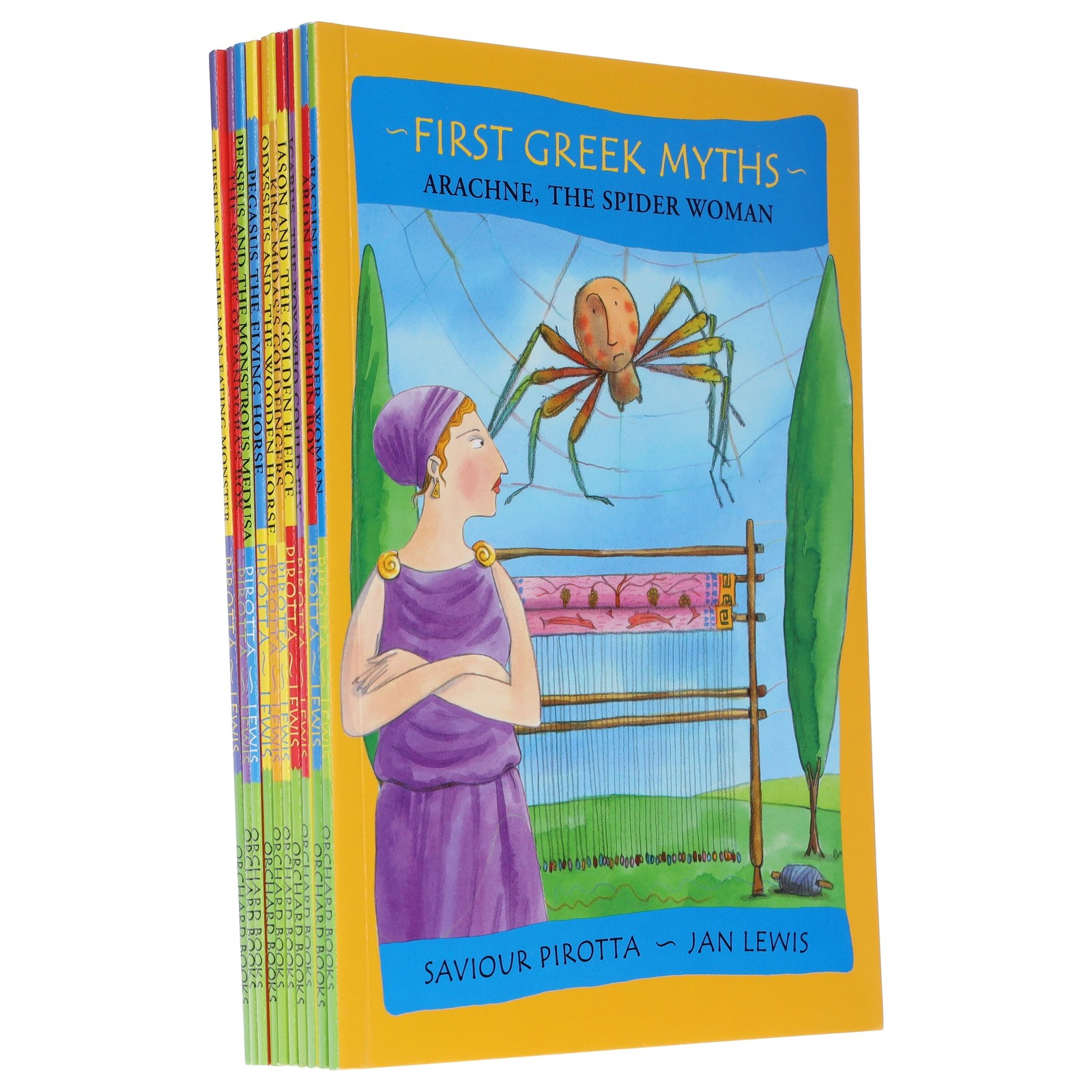 First Greek Myths Series by Saviour Pirotta 10 Books Set - Ages 5-11 - PB