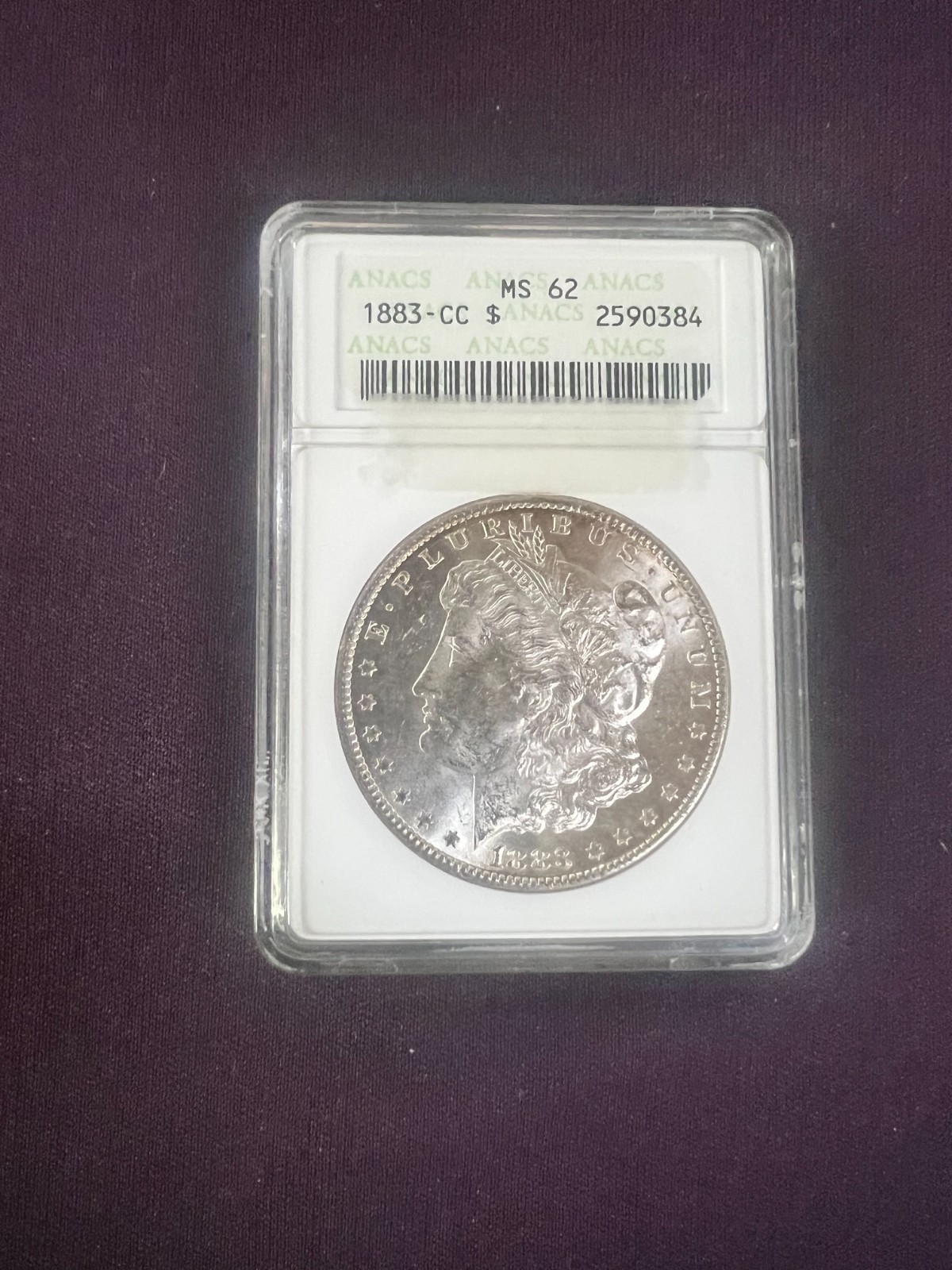 1883 cc morgan dollar ms62 1883 cc morgan dollar ms62